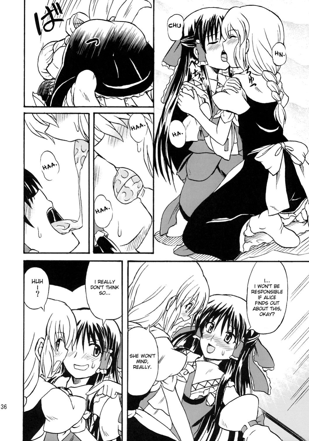 (Reitaisai 4) [Takakuya (Takaku Toshihiko)] Touhou Youjo Ranbu 8 | Touhou Enchantresses’ Dance 8 (Touhou Project)