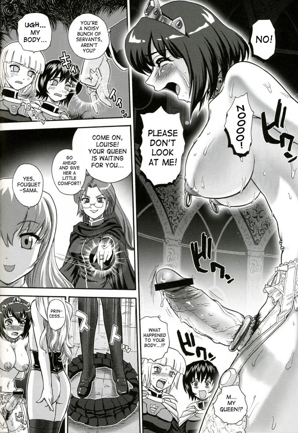 (C73) [Behind Moon (Q)] Louise no Tsukaima○ (Zero no Tsukaima) [SaHa]