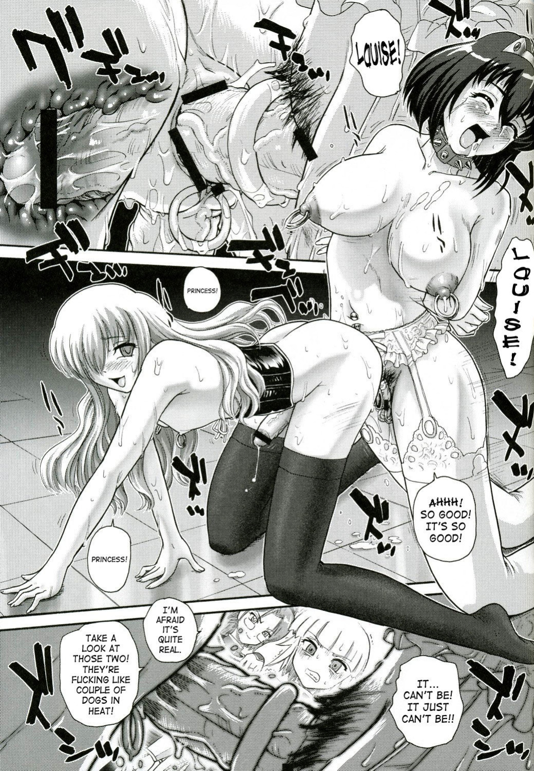(C73) [Behind Moon (Q)] Louise no Tsukaima○ (Zero no Tsukaima) [SaHa]