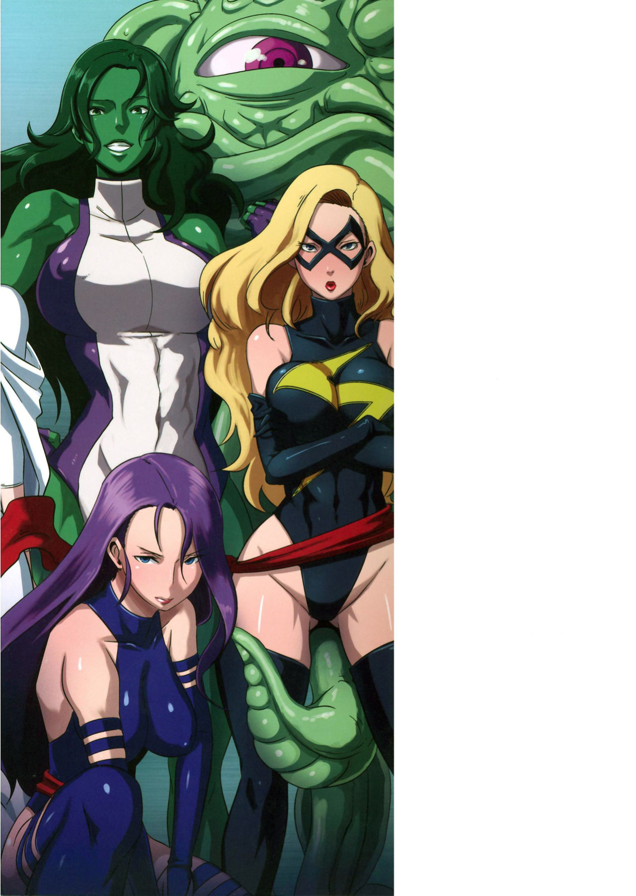 (C81) [Eroquis (Butcha-U)] HameComi! (Superheroes) =Darknight+LWB=