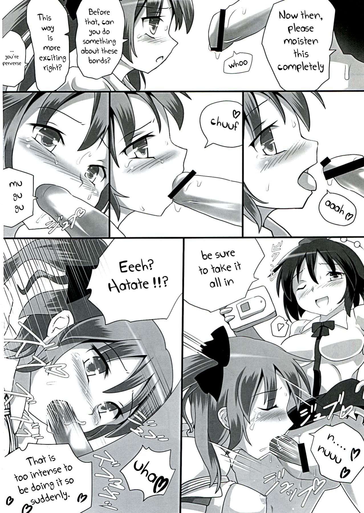 (Reitaisai 9) [Kuro Lili no Heya (lilish, Tamuhi, Yoshi Keto)] AyaHataMomi-kan Goudou (Touhou Project) [G Just G]
