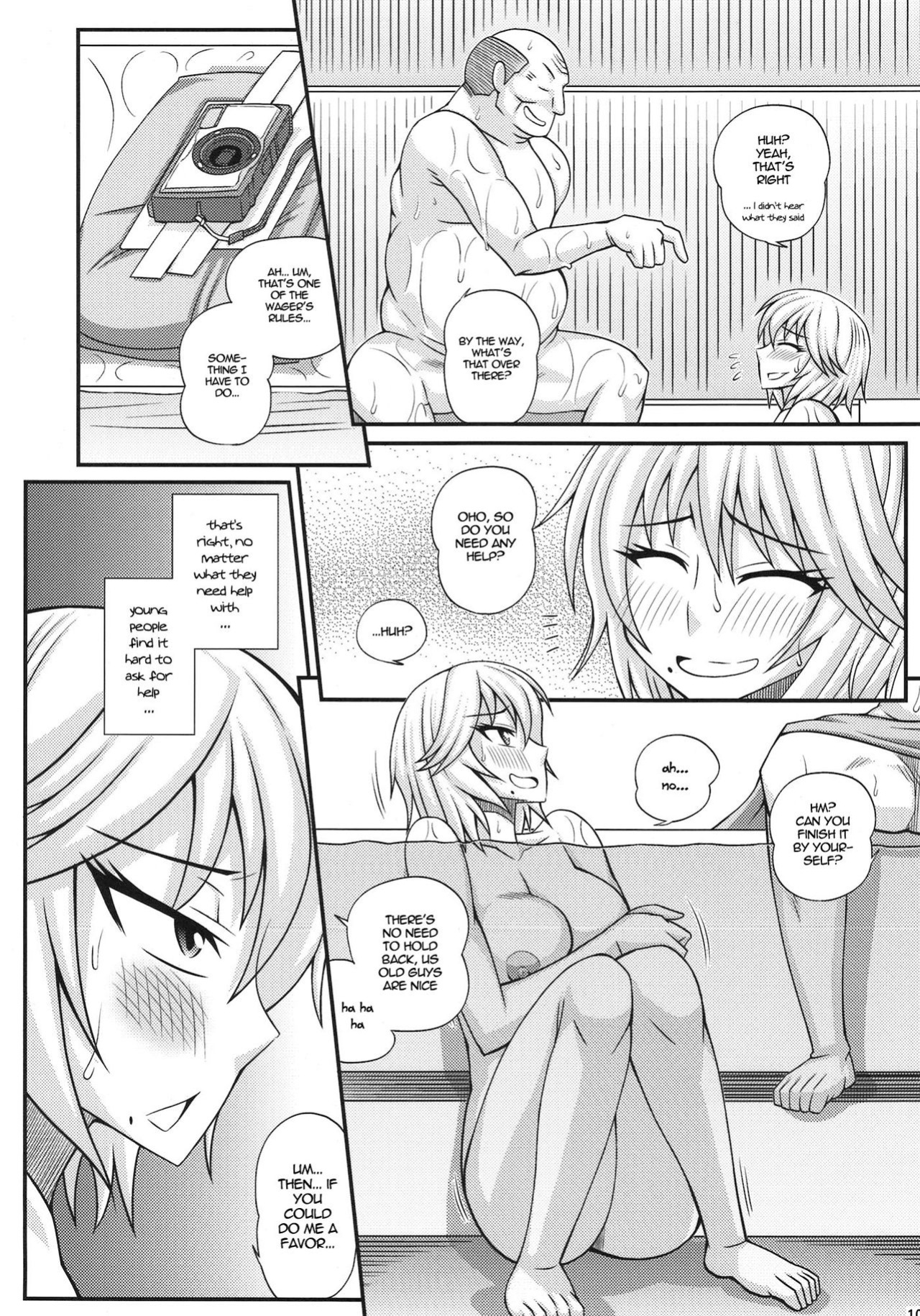 [Futanarun (Kurenai Yuuji)] Futanari Musume Otokoyu Mission | Futanari Girl Male Bath House Mission [Viredae]