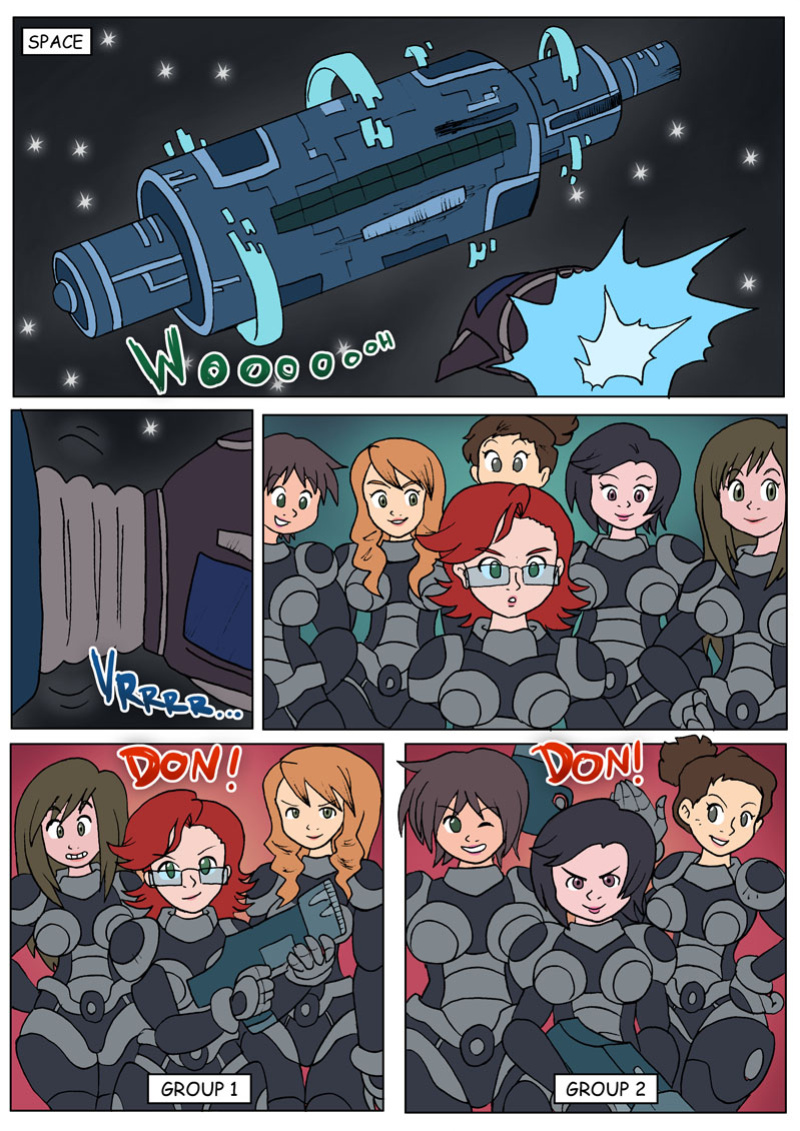 [DarkYamatoman] The Abandoned Spaceship (Original)