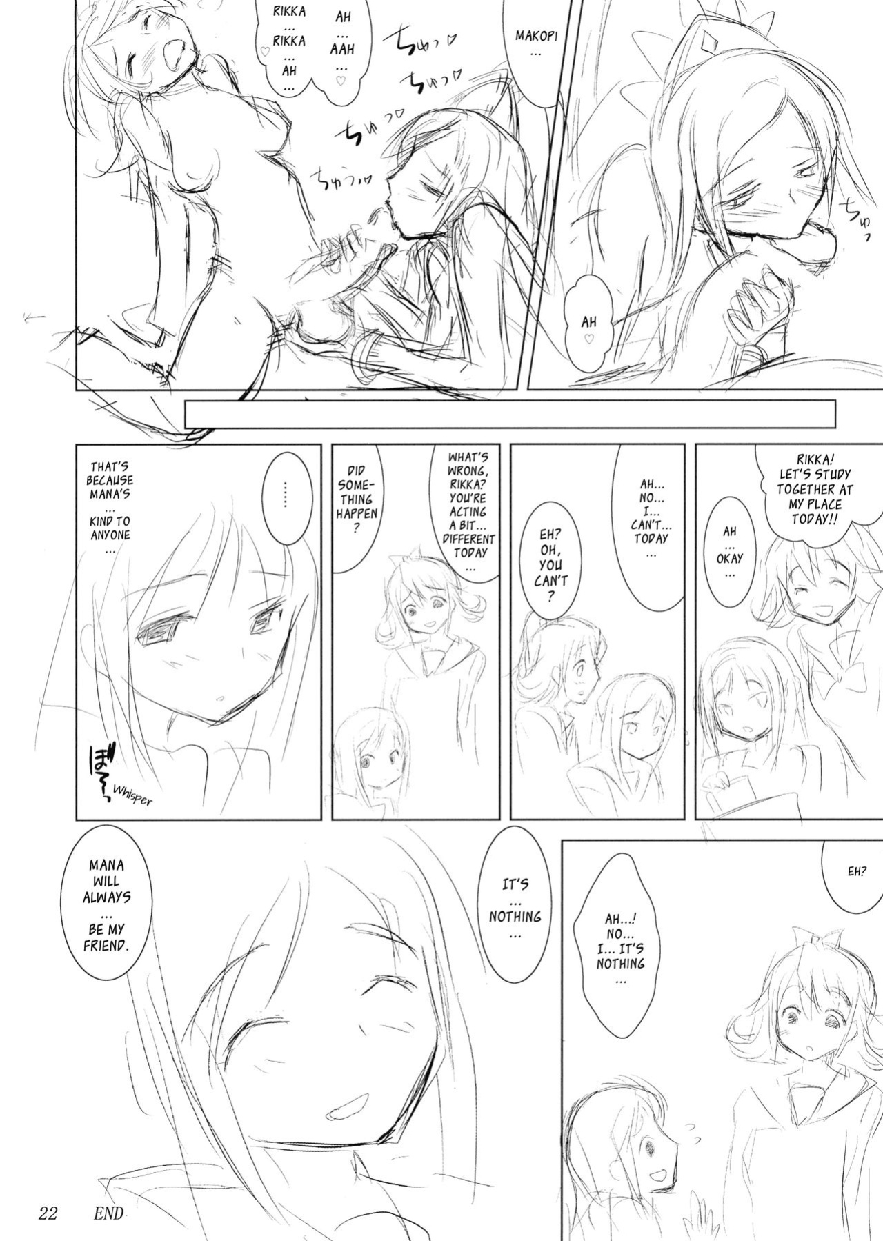 (C84) [Ashitakara-Ganbaru (Yameta Takashi)] Makopi ni Haeteta Chinpo wa Rikka ni Ijime rareru to Nando demo Shasei shichau no | When Rikka Teases MakoPi’s Sprung Dick, It Just Keeps Coming (Dokidoki! Precure) {YQII}