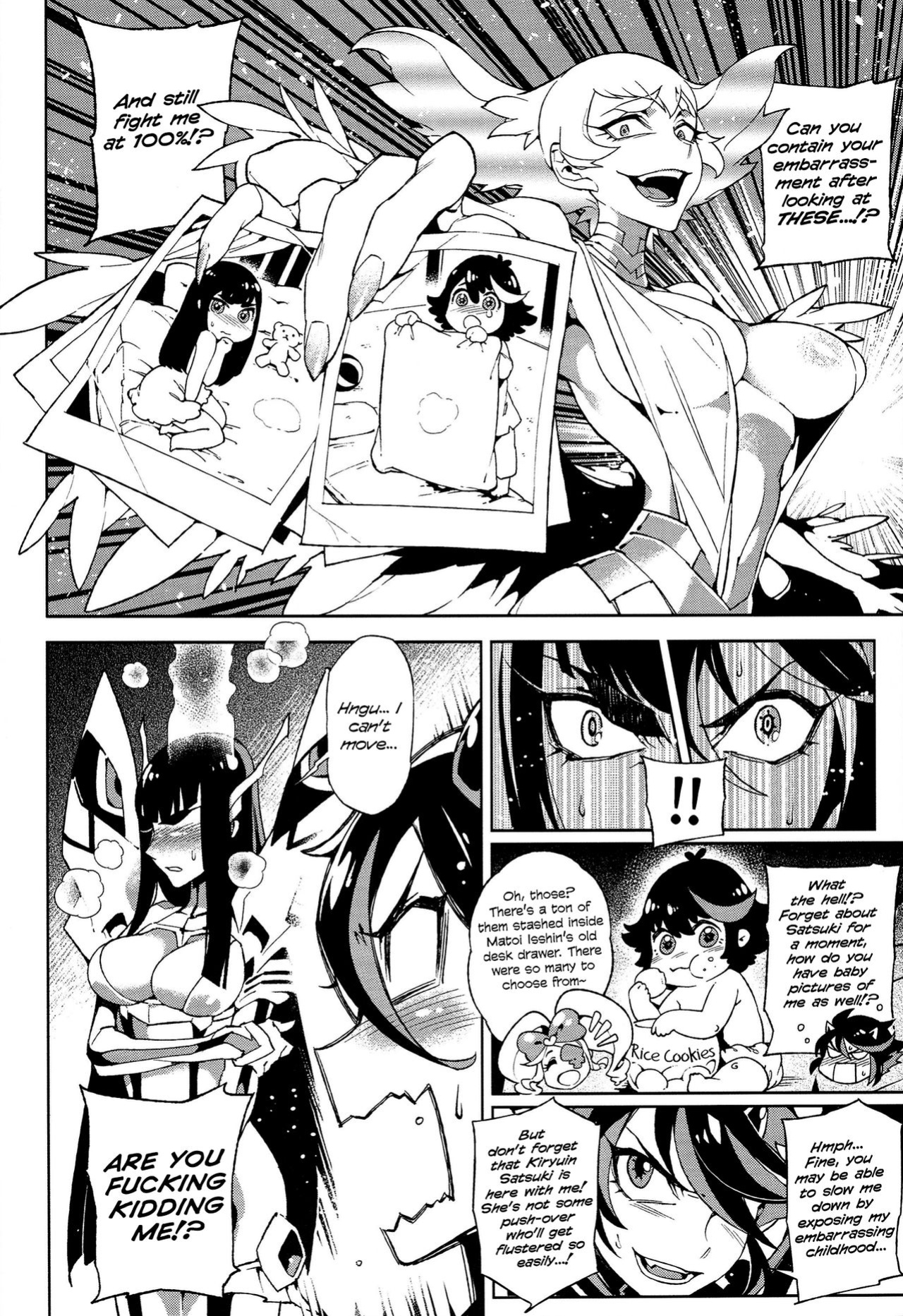(C86) [Service Heaven (Hirame)] KISS LOVE KISS (Kill la Kill) [secondhandscans]