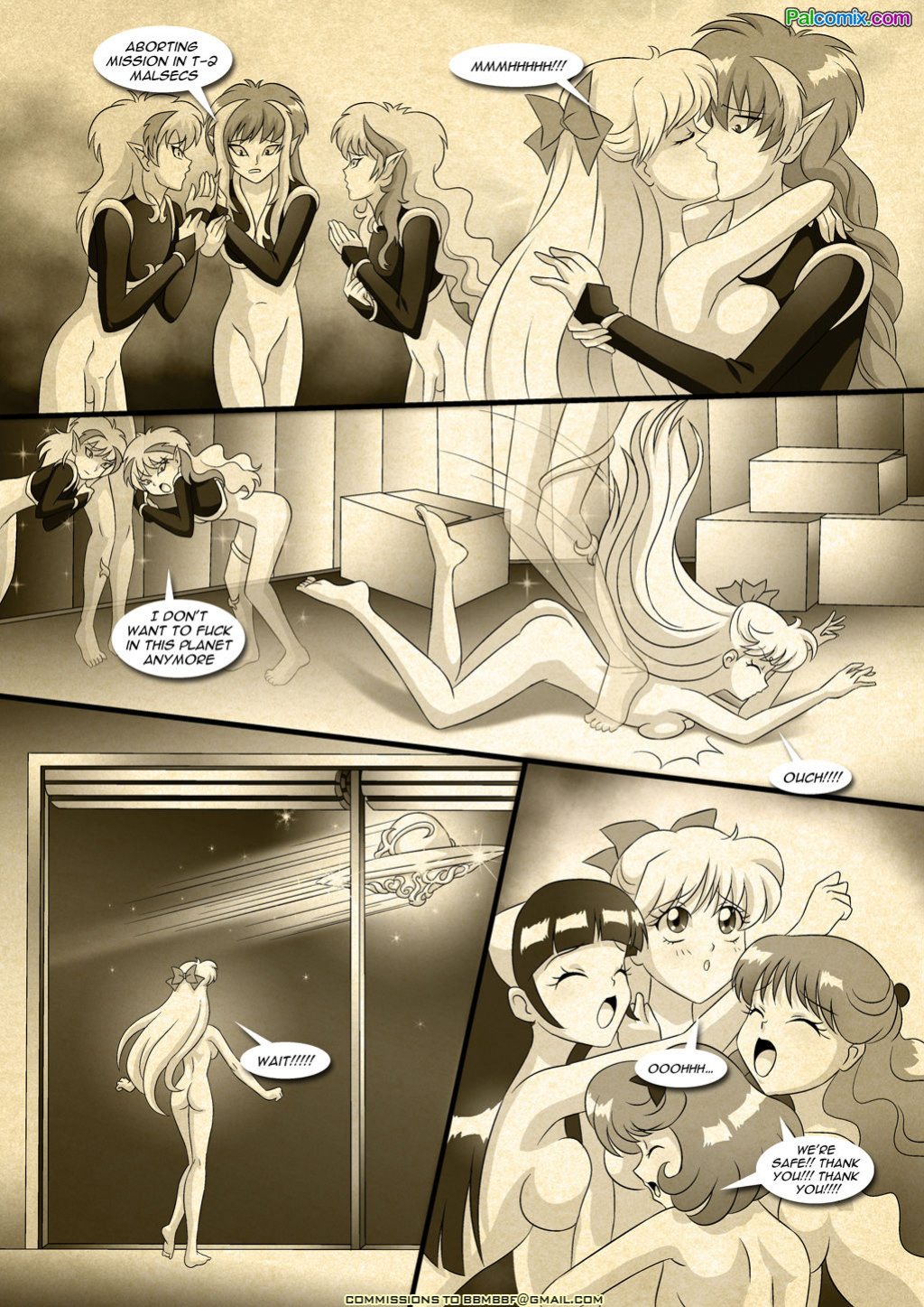 [Palcomix] Friends will be friends (Bishoujo Senshi Sailor Moon)