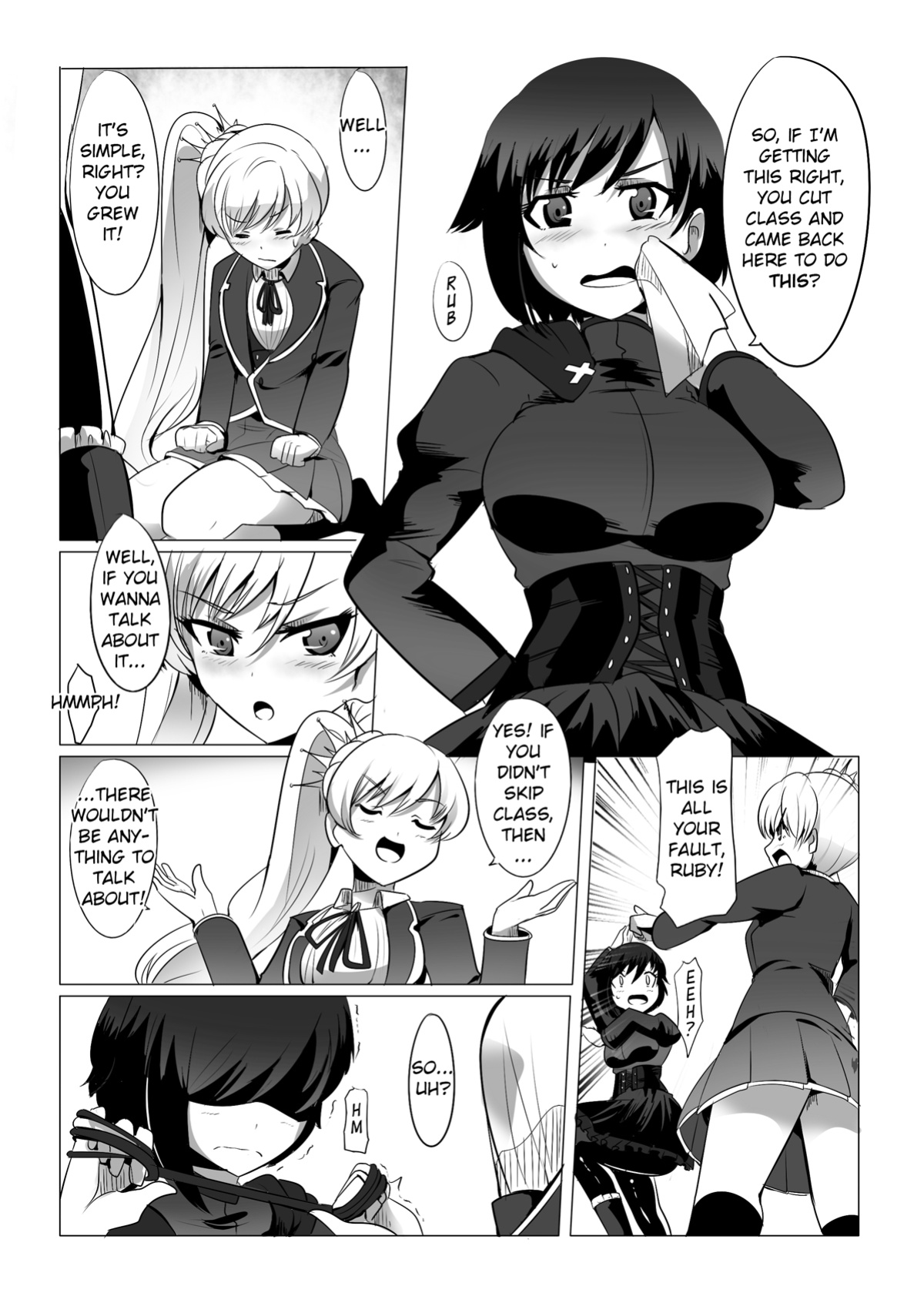 (FF23) [Magukappu] Red and White Mixed Liquid (RWBY) [BlazinH]