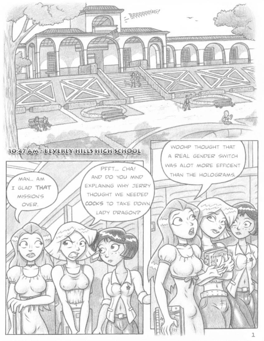 [DTiberius] GloryHole Much? (Totally Spies)