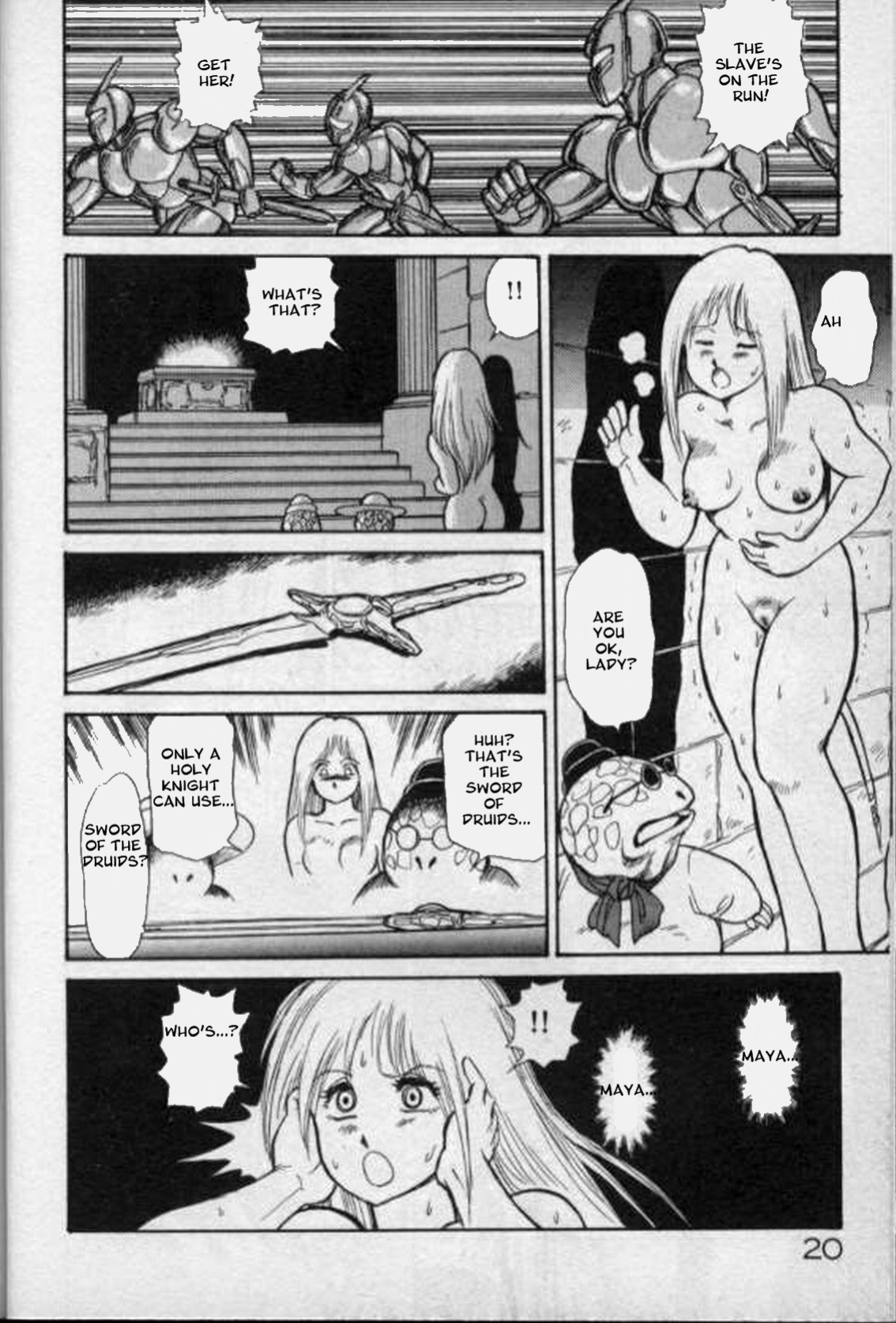 [Conodonts] Dorei Senshi Maya Tanjou Hen | Slave Warrior Maya Vol. 1 Ch.1-4 [Kusanyagi]