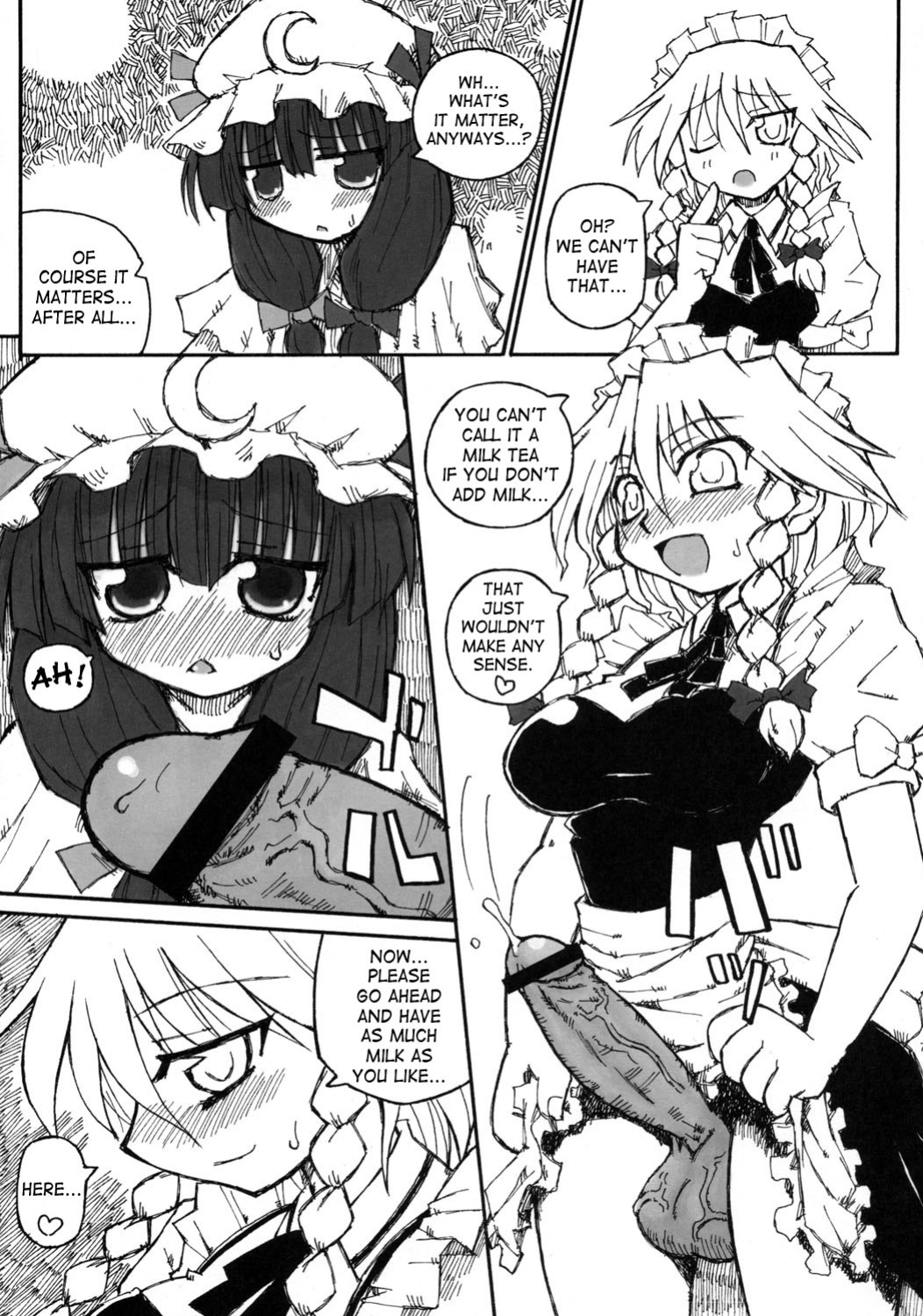 (SC28) [Domestic animals (Murasame Maru)] Seireitsukai no Gogo | Afternoon of The Sorceress (Touhou Project) [SaHa]