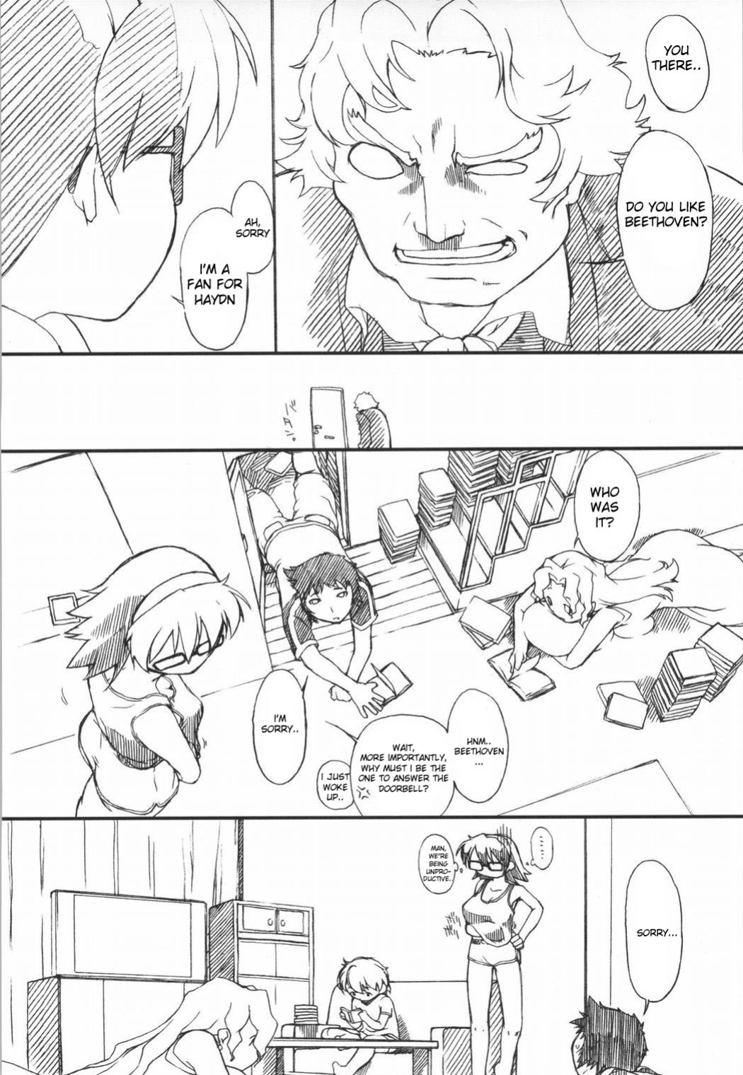 (C66) [AXZ] UNDER BLUE 10 (R.O.D Read Or Die) -desudesu- [incomplete - pg35-44 only]