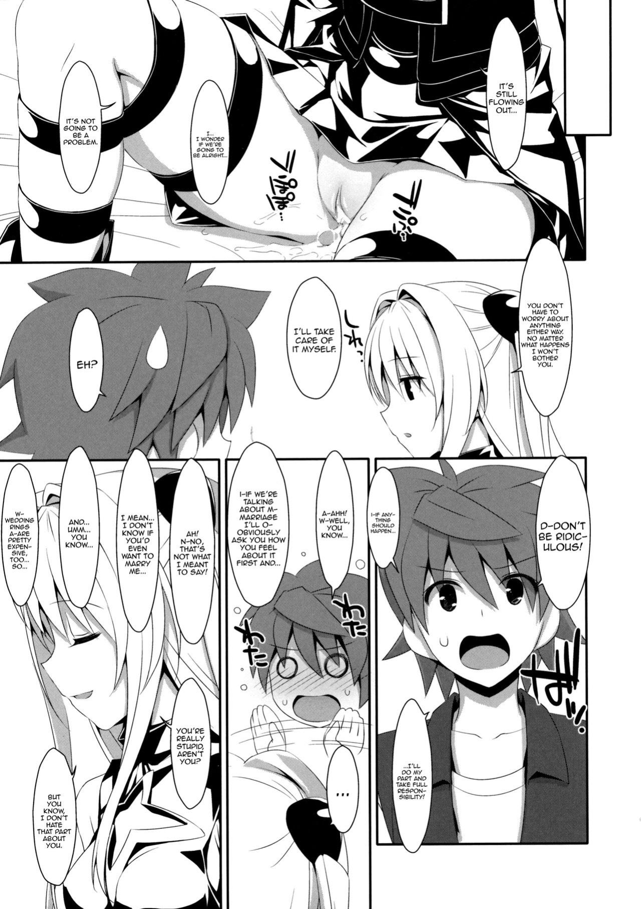 (COMIC1☆7) [TIES (Takei Ooki)] Usotsuki no Koi | Little Liar's Love (To LOVE-Ru Darkness)