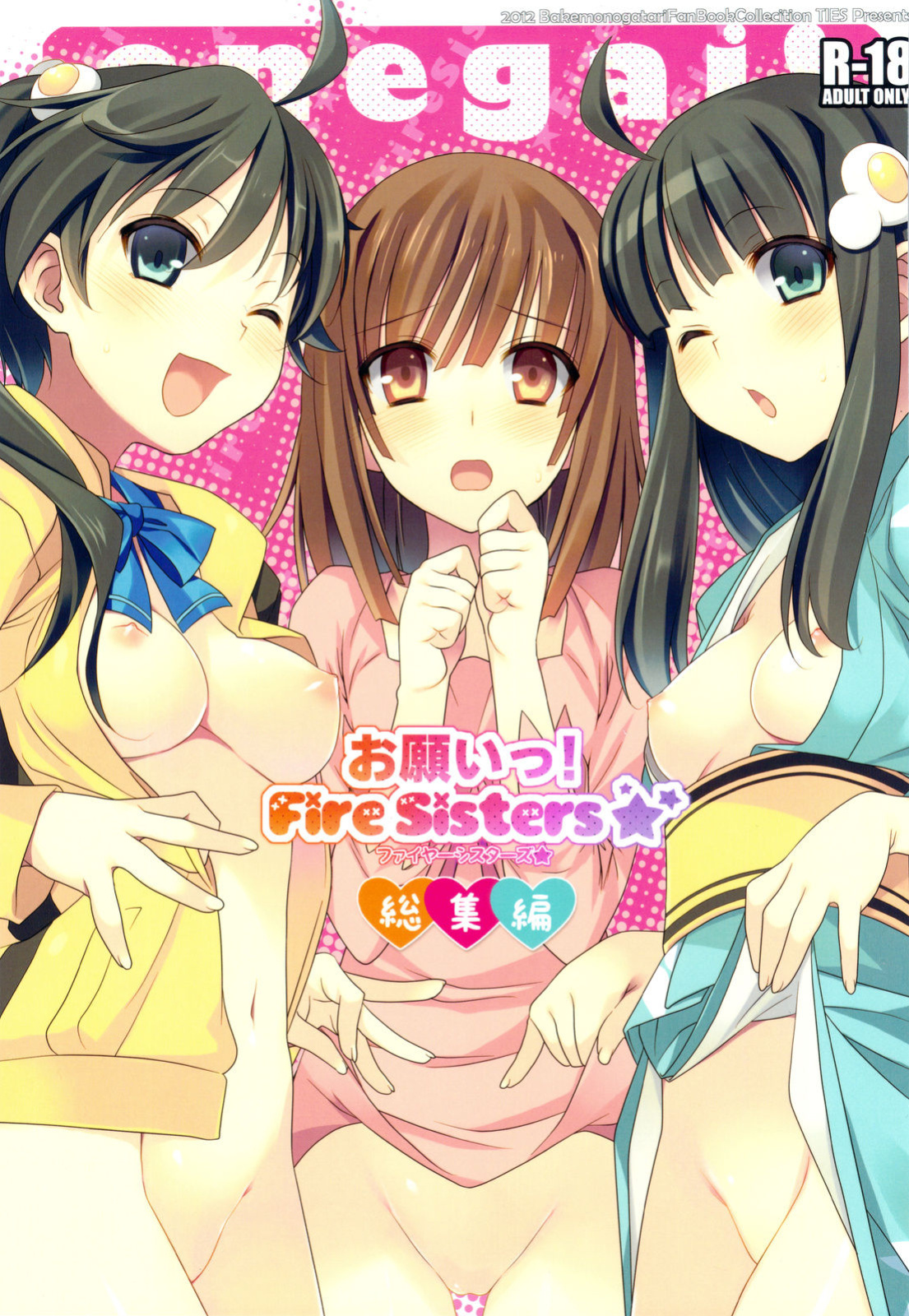 [TIES (Takei Ooki)] Onegai! FireSisters★ -Soushuuhen- (Bakemonogatari) {Various groups}