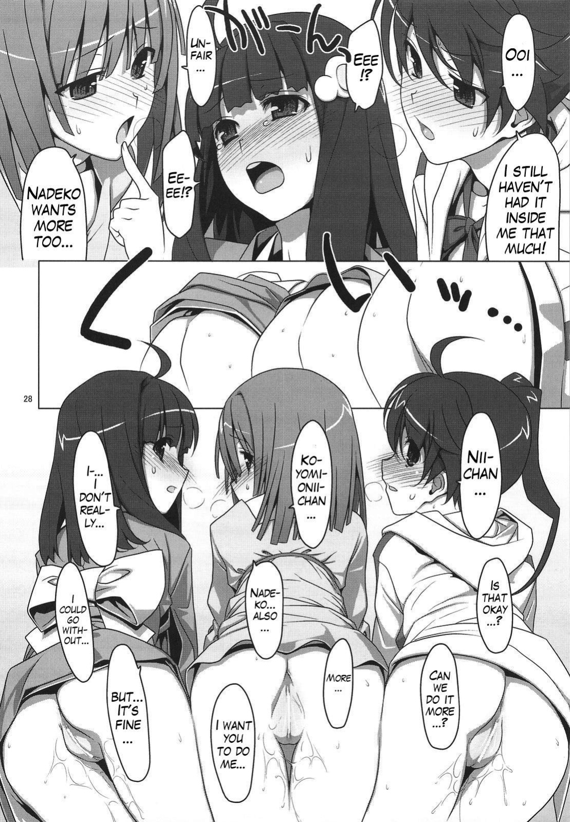 [TIES (Takei Ooki)] Onegai! FireSisters★ -Soushuuhen- (Bakemonogatari) {Various groups}