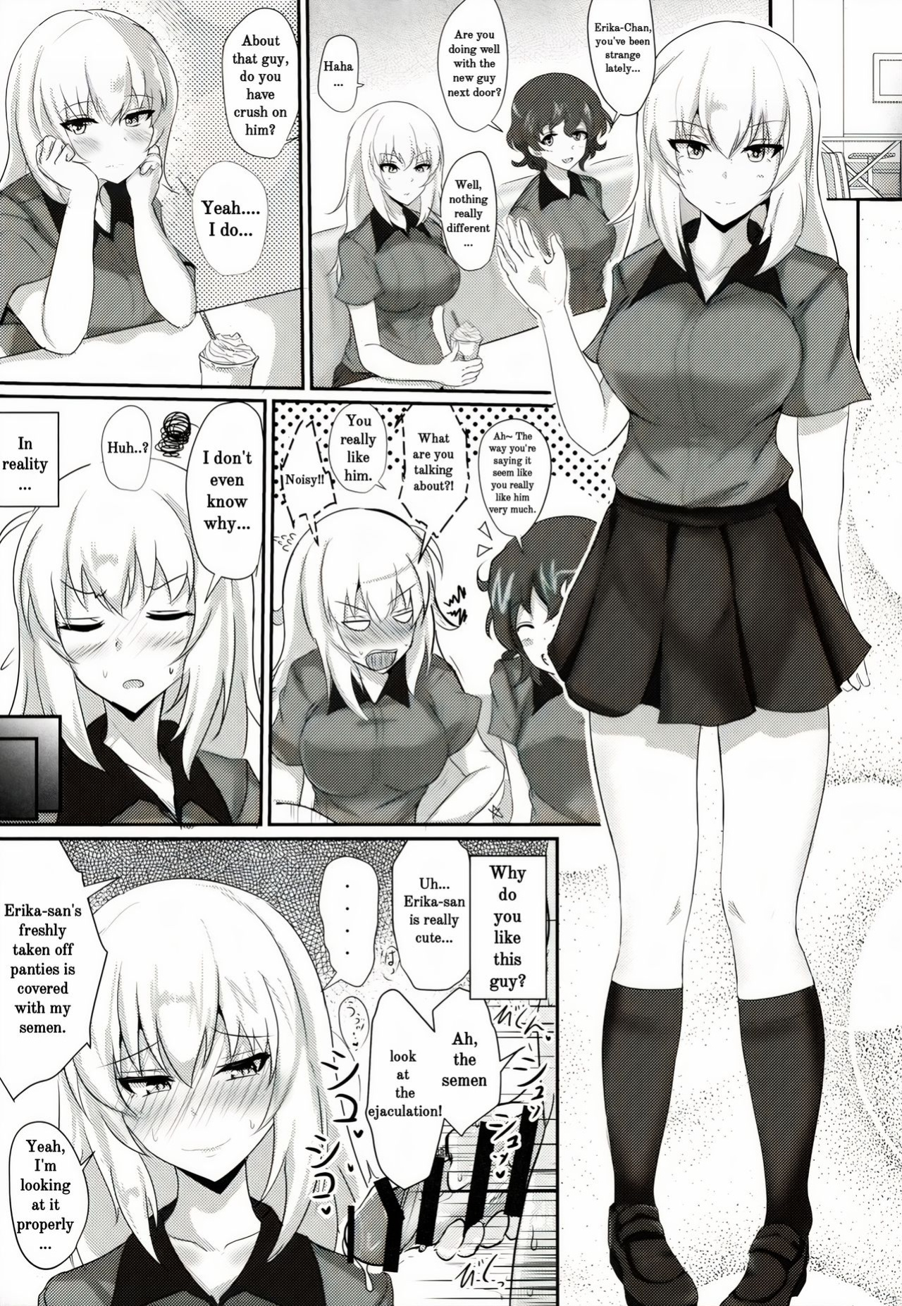 (C94) [Hakuginmokusei (Poshi)] Onayami Itsumi-san 2 (Girls und Panzer) [OneManAlexei]