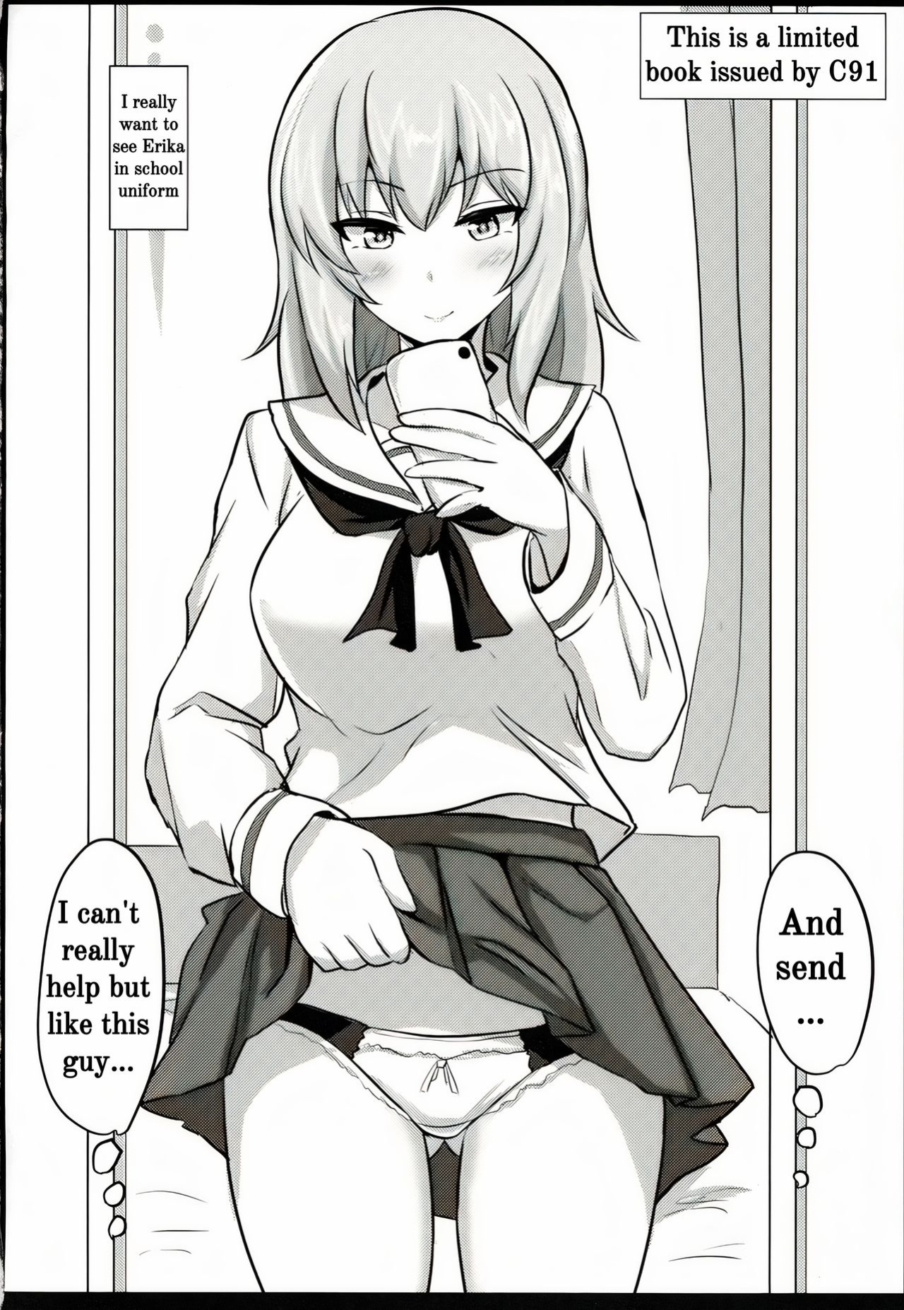(C94) [Hakuginmokusei (Poshi)] Onayami Itsumi-san 2 (Girls und Panzer) [OneManAlexei]
