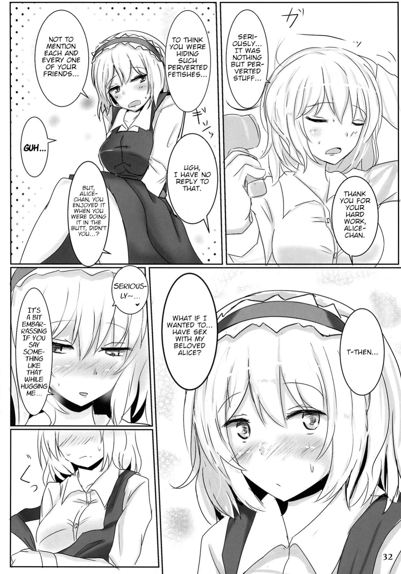 (Reitaisai 10) [Hakuginmokusei (Poshi)] Marugoto Alice | All of Alice (Touhou Project)