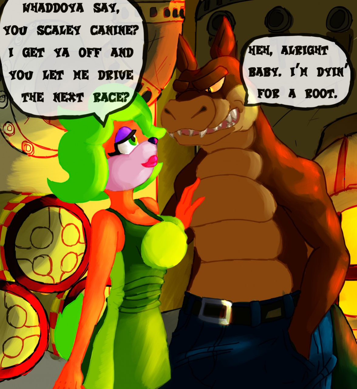 Crash Bandicoot PORNED