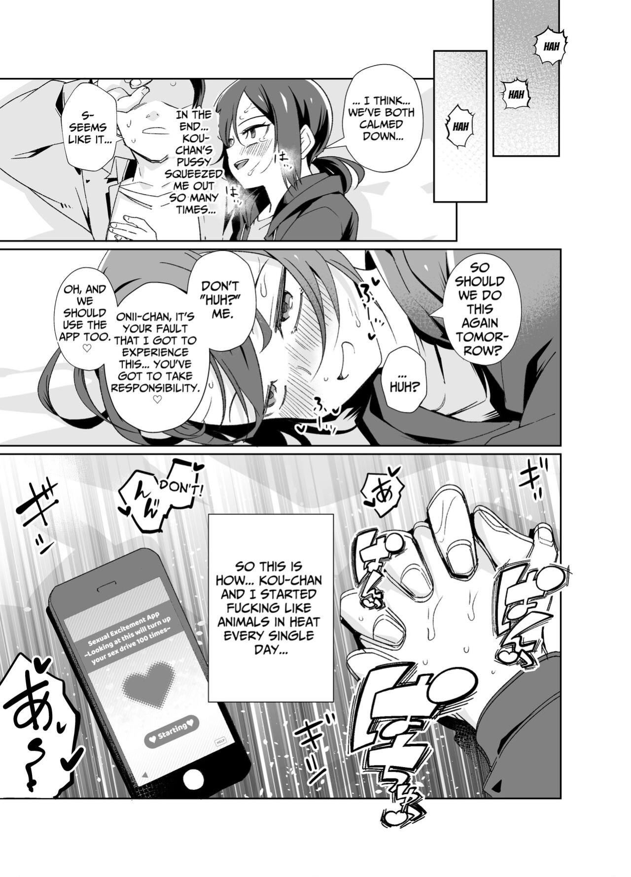 [Tomuraya (Tomura Suisen)] Namaiki Boyish Shoujo ni Hatsujou Appli o Tsukattara...... | When I Used A Lust Inducing App On A Cocky Boyish Girl... [Penguin Piper]