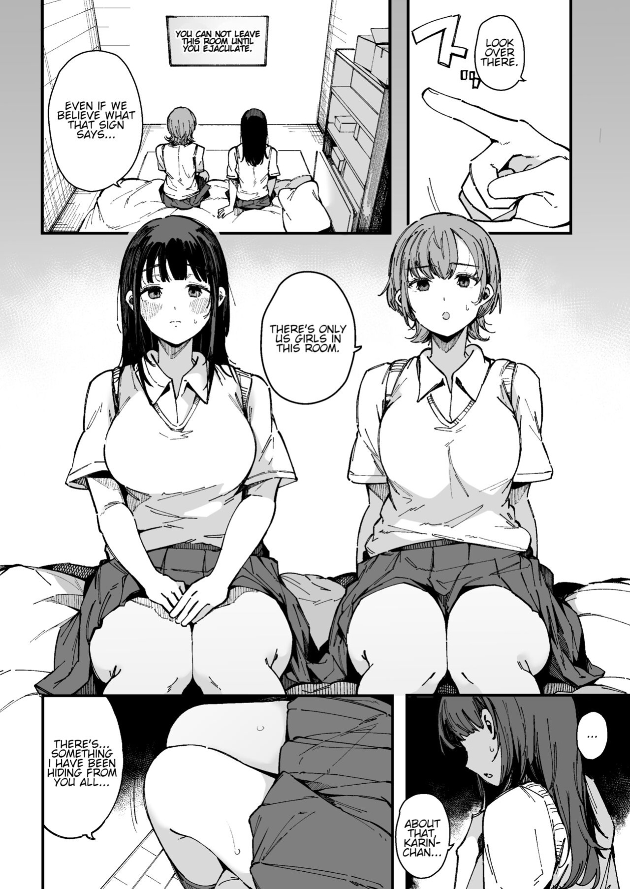 [BlossomSphere (Sakurayu Hal)] The room you can't leave until you ejaculate┃Shasei Shinai to Derarenai Heya