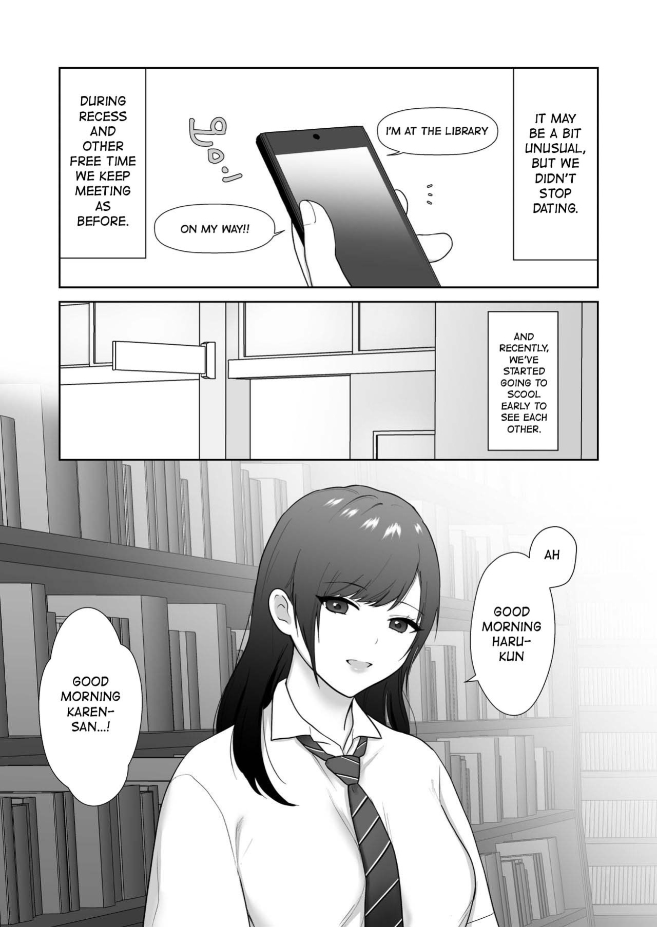 [Ikinariya (Ikinari)] Toshoiin no Karen-san 3 | Karen-san of the Library Committee 3