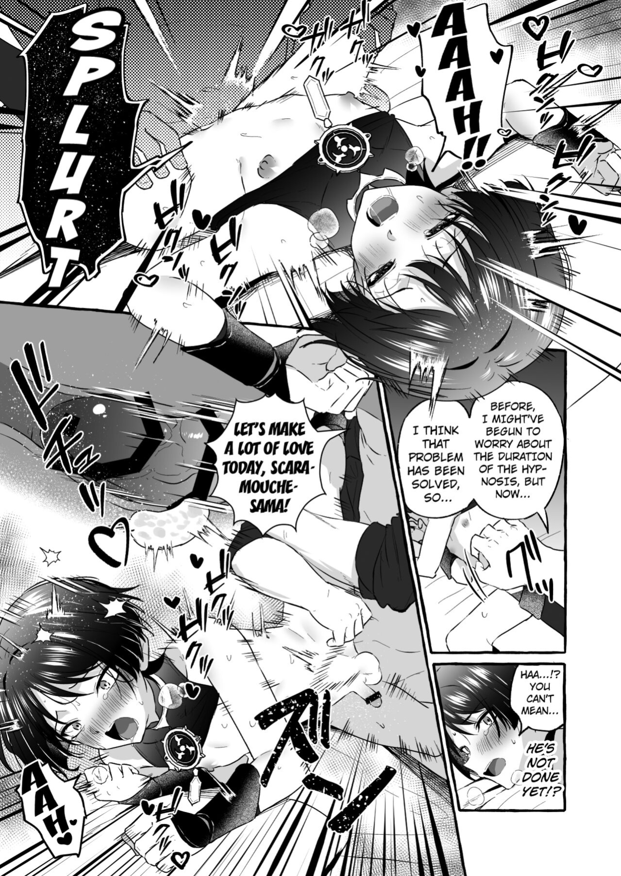 [Peko Renmei (Kosuke Poke)] Sanbing-sama ni Saimin Kakete Icha-ra Busuru Hanashi (Genshin Impact) [Kuraudo]