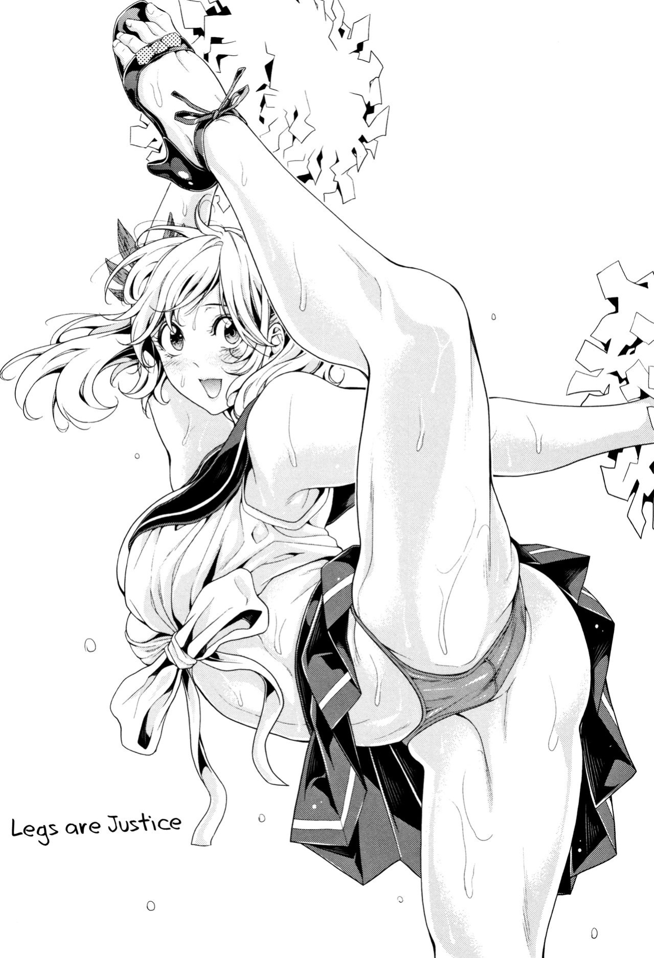 [Brother Pierrot] Bukatsu Shoujo Paradise ~ Asekkaki no Tenshi-tachi ~ [biribiri]
