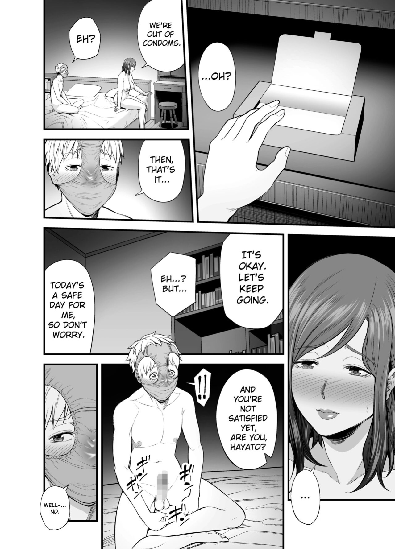 [Ura Meshiya (Maccha Neji)] Sexless de Yokkyu Fuman na Watashi wa, Musuko no Tomodachi to... [ChoriScans]