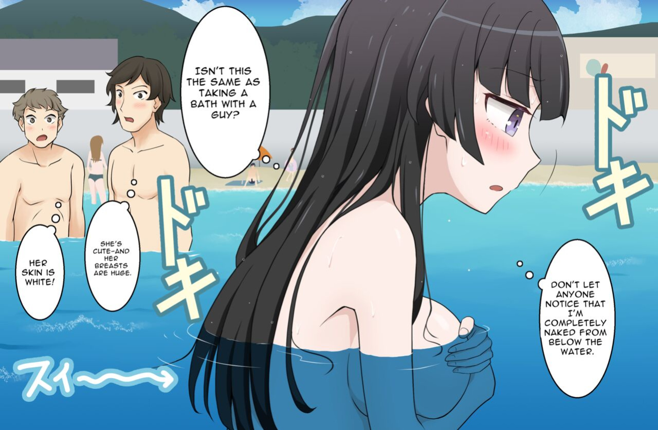 [Nihon Dandy (Matsuno Susumu)] Rinrin had her swimsuit washed away + Textless + Bonus
