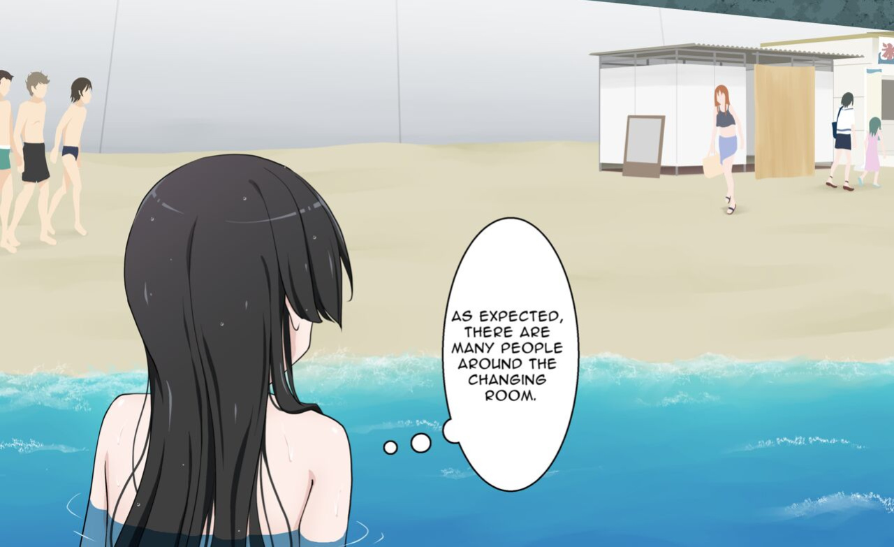[Nihon Dandy (Matsuno Susumu)] Rinrin had her swimsuit washed away + Textless + Bonus