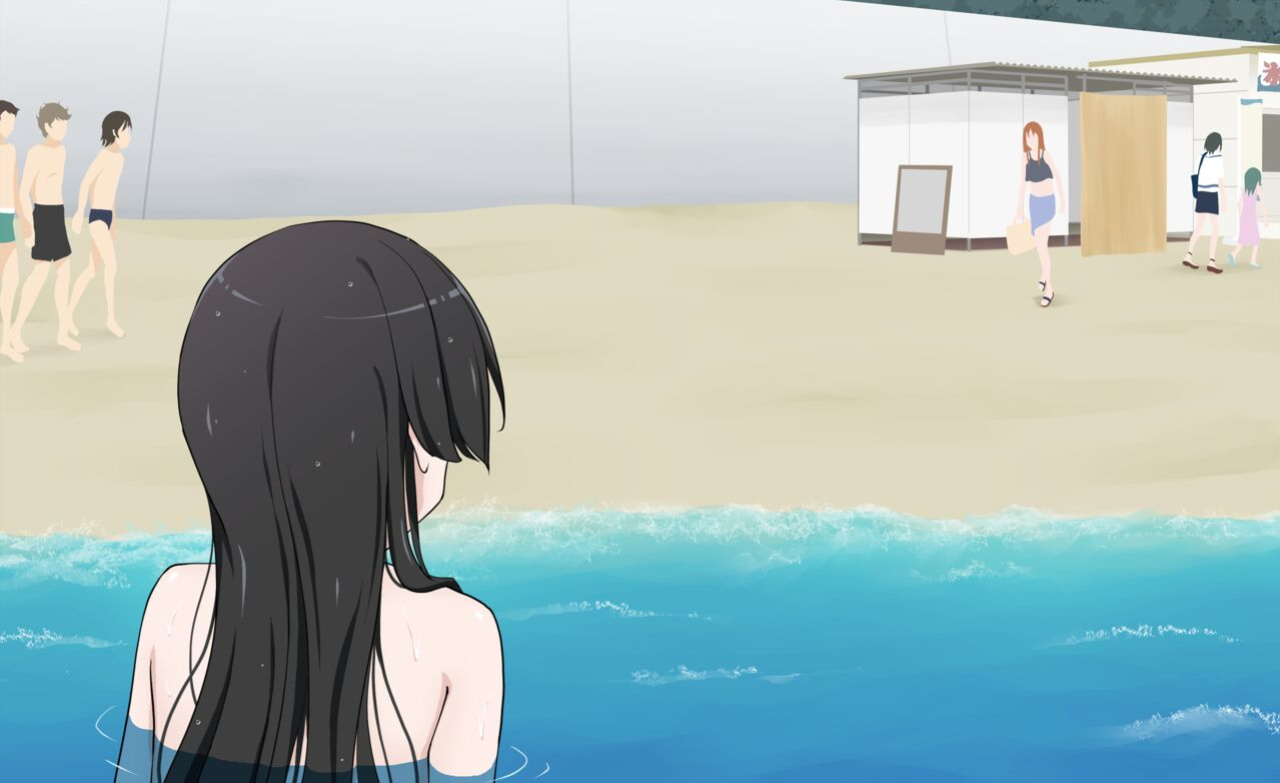 [Nihon Dandy (Matsuno Susumu)] Rinrin had her swimsuit washed away + Textless + Bonus
