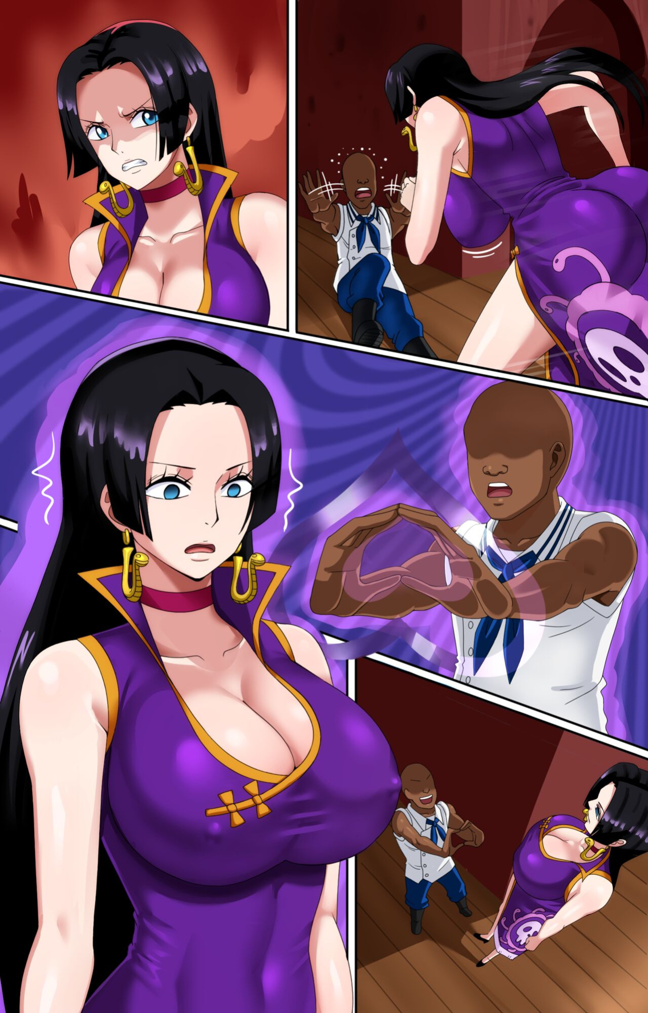 [Pink Pawg] The Snake Princess is Brainwashed! (One Piece)