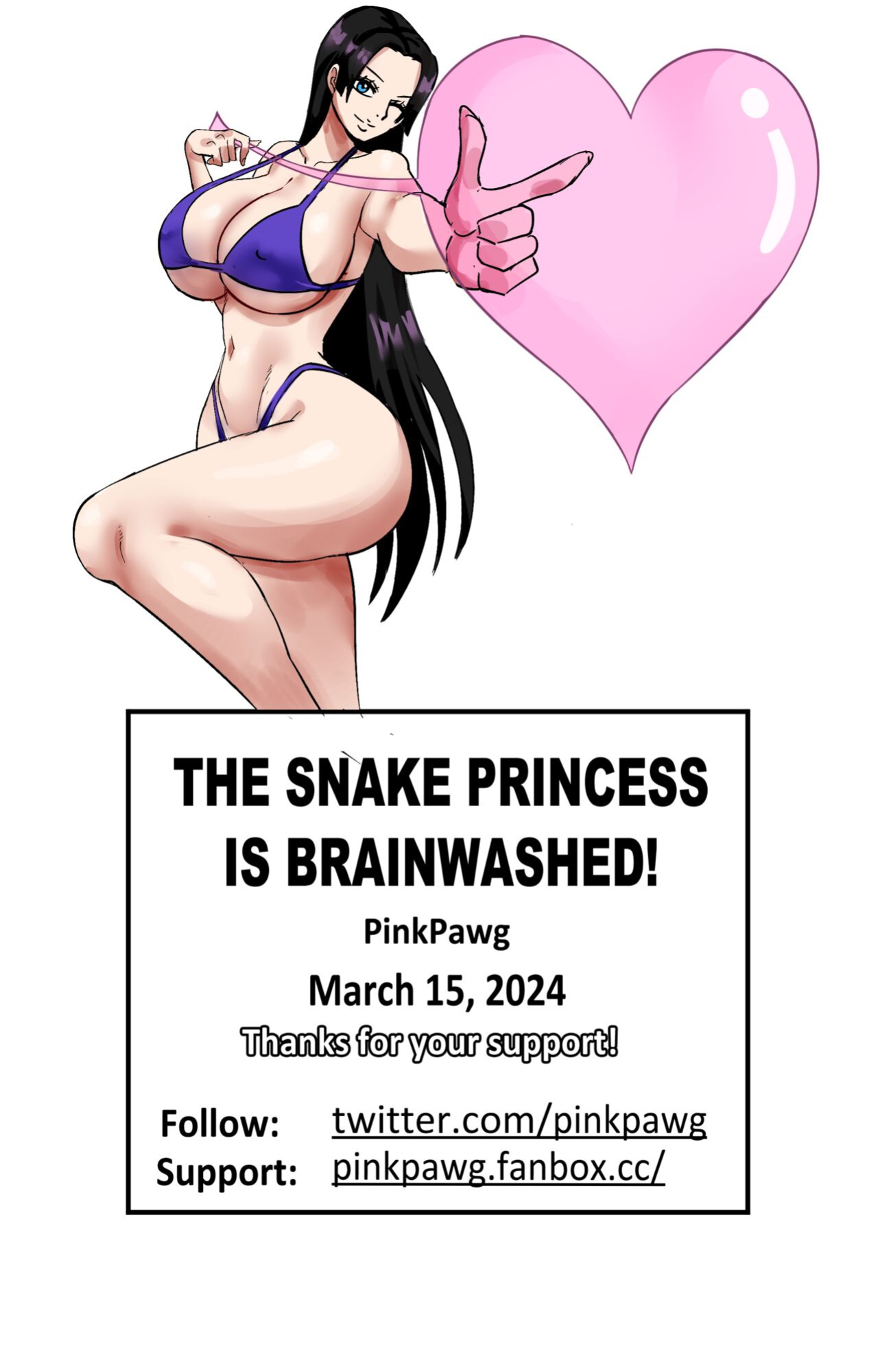 [Pink Pawg] The Snake Princess is Brainwashed! (One Piece)