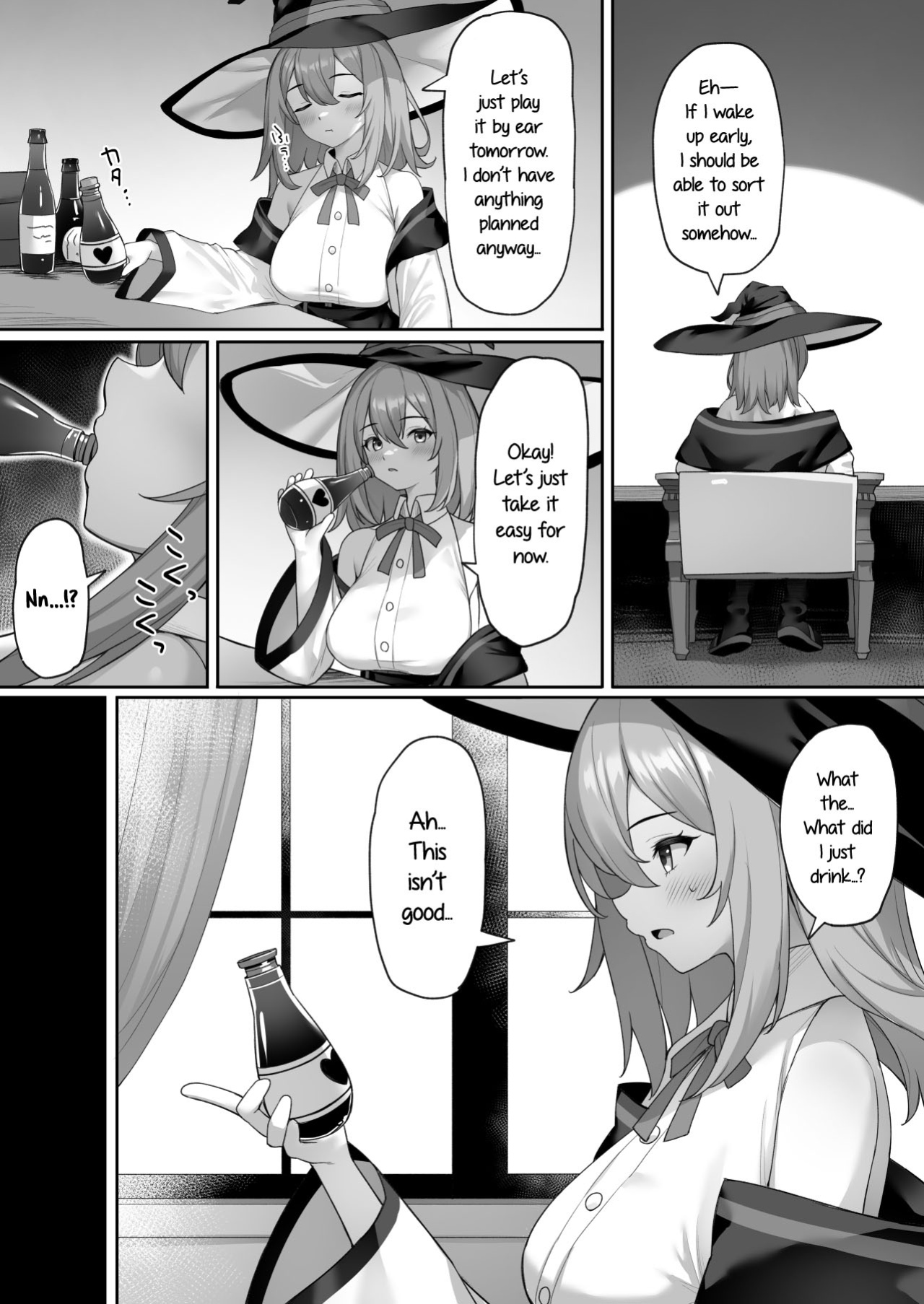 [Mizushirazu (Mizushina Minato)] Majo no Fuun na Hi