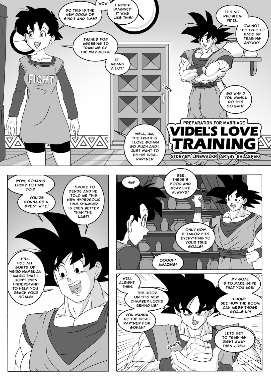 [Galaspek] Videl’s Love Training (Dragon Ball Z)