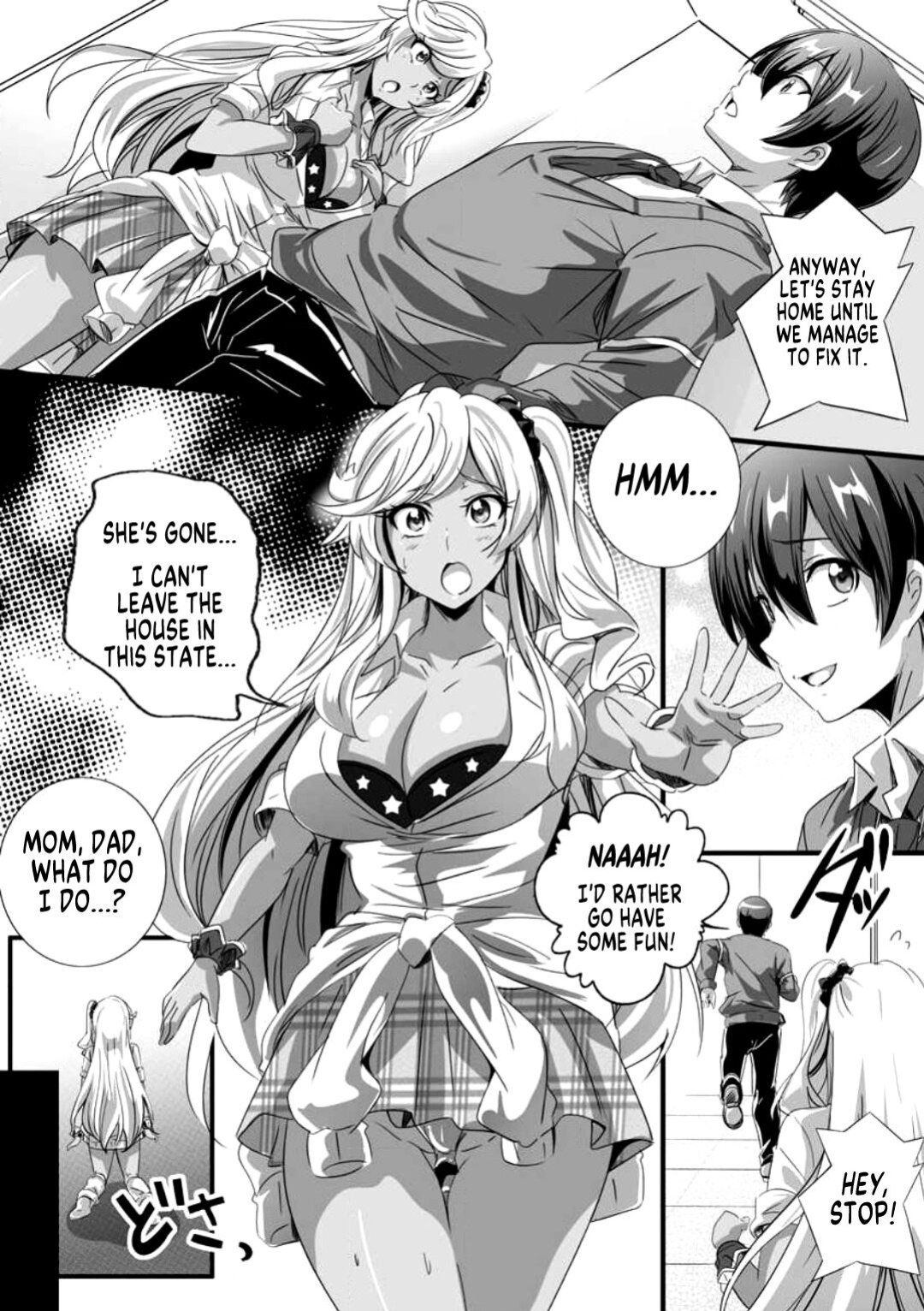 [Washizuka Sho] Bitch ni Natta Kuro Gal Nee-chan to Irekawari Seikatsu 1 [GTF]