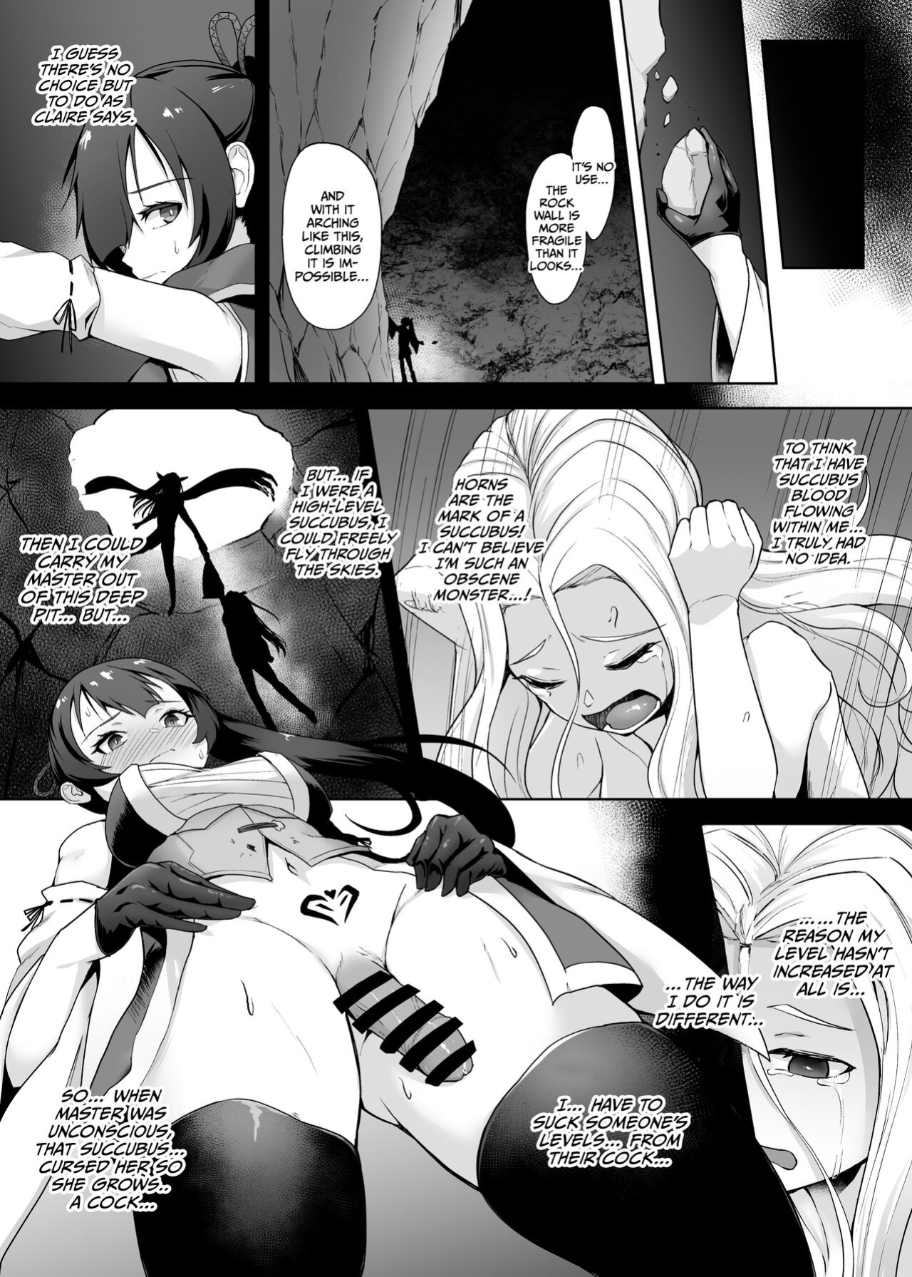 [Gotarou no All Night Fuck (Gotarou)] Tsuyoku Yasashii Onna Samurai, Futanari ni Kaerare Tasuketa Musume ni Level Drain Sareryoku de Nejifuserare Kyousei Shasei