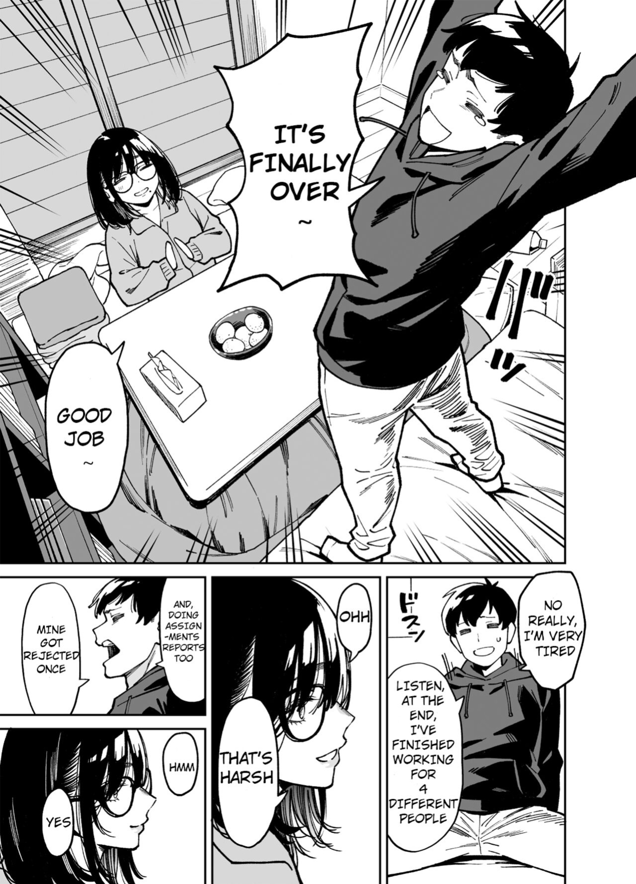 [Uchuusen Shoujigou (Shouji Nigou)] Otonari no Darashina Onee-san ni Nagusamerareru Hanashi 2 [Horai]