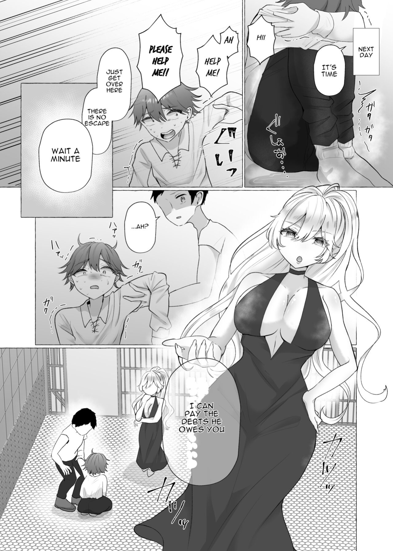 [Sagano Katsuma, Akatsuki Shion] Lady Jenna's New Pet (M-o Muke Zasshifuu Doujinshi Dokutoku no Magazine Vol. 3) [ENG]