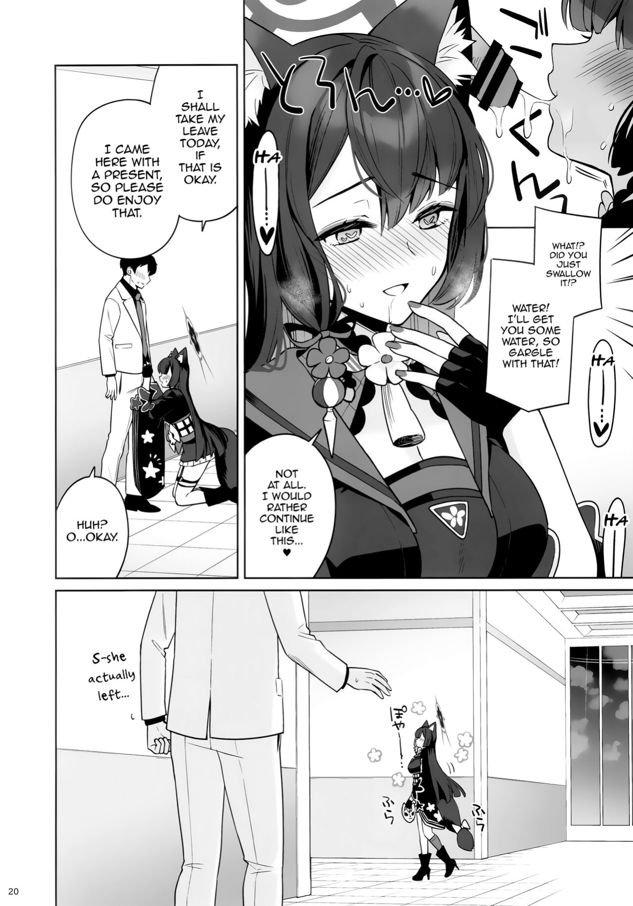 (C103) [NOMIYAGUMI (Ichinomiya)] Zyunzyou Renzyou Hatsuzyoukitsune | Pure♥ Lovestruck♥ Fox in Heat (Blue Archive)