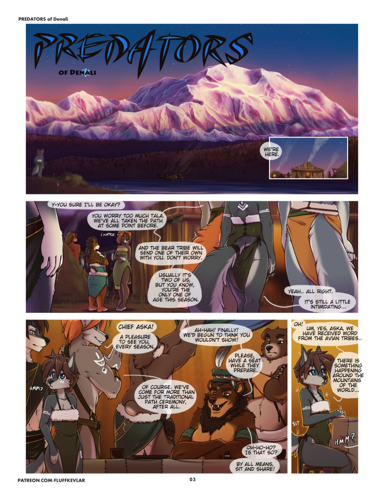 [Fluff-Kevlar] Predators of Denali + Extras