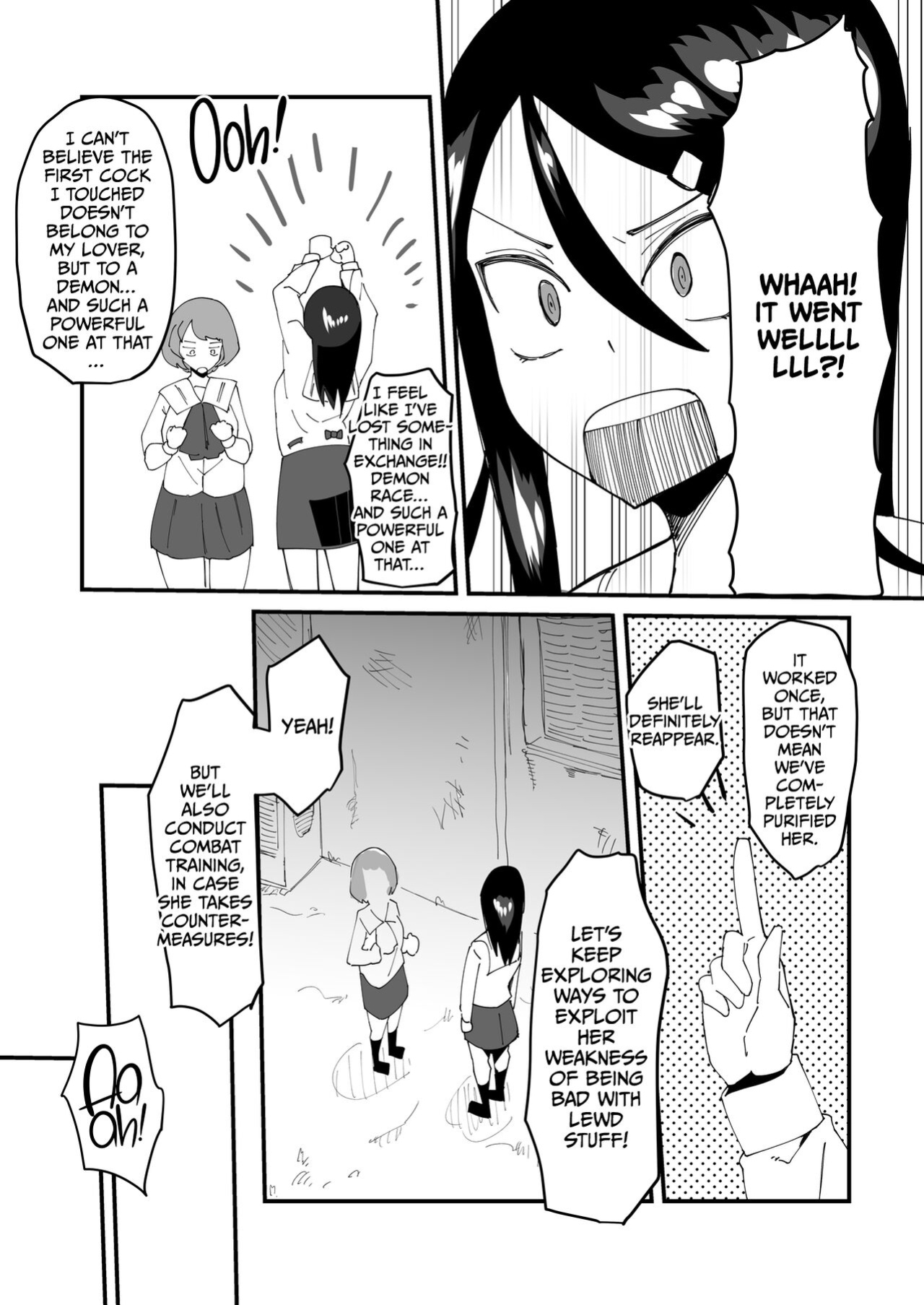 [Tsutsumorien (Tsutsumori)] Saikyou Mazoku wa Kuso Zako Dame Maso Chinpo | The Strongest Demon Has a Pathetic Masochistic Cock [CulturedCommissions]
