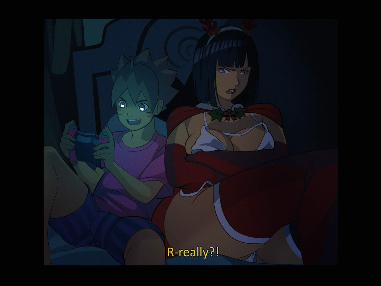 [BurgersN'Shakes] Mama Hinata 2023 XXXmas special (Boruto)