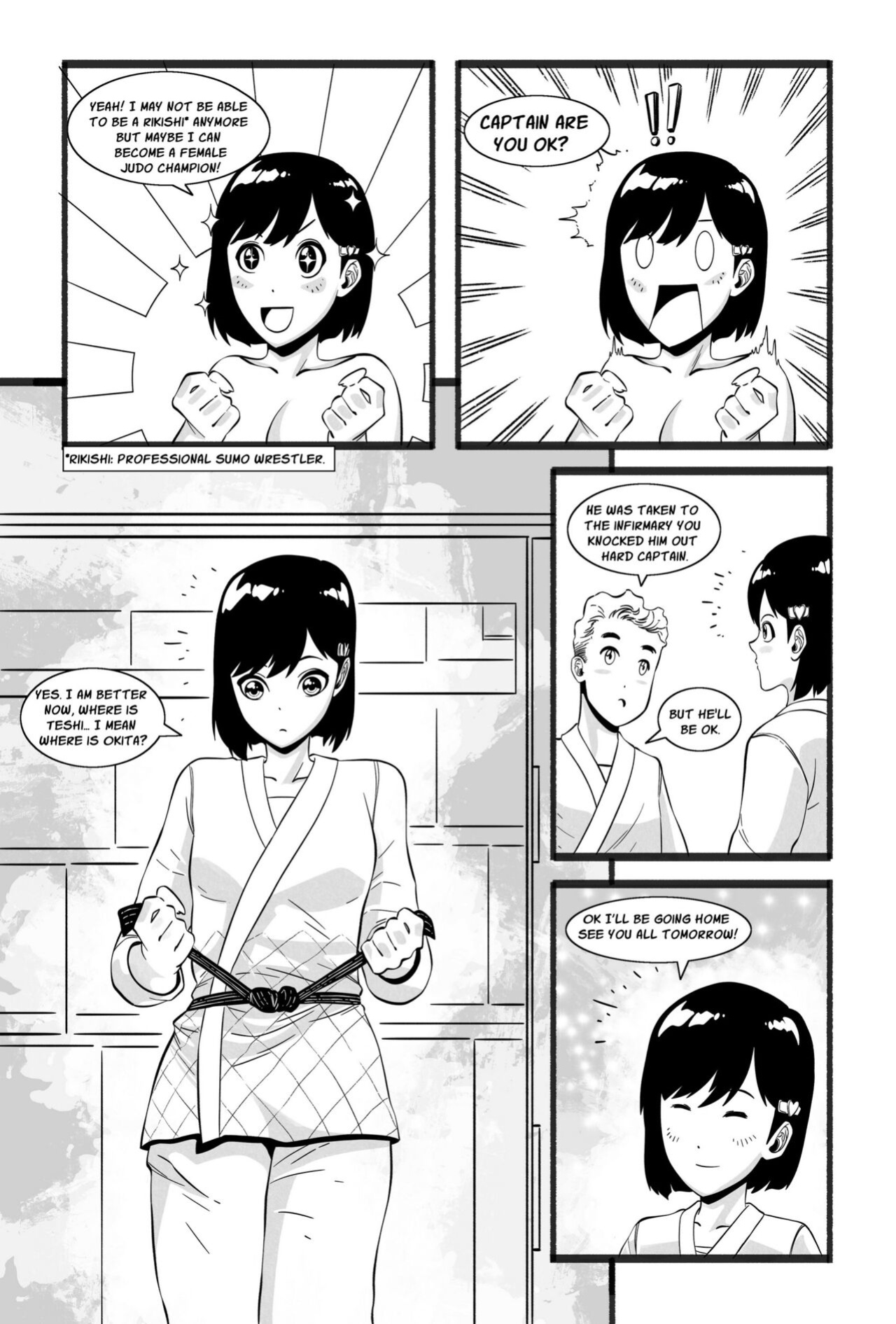 [The Bats] [FarhadTG] I will make us win at Judo Chapter 1-2