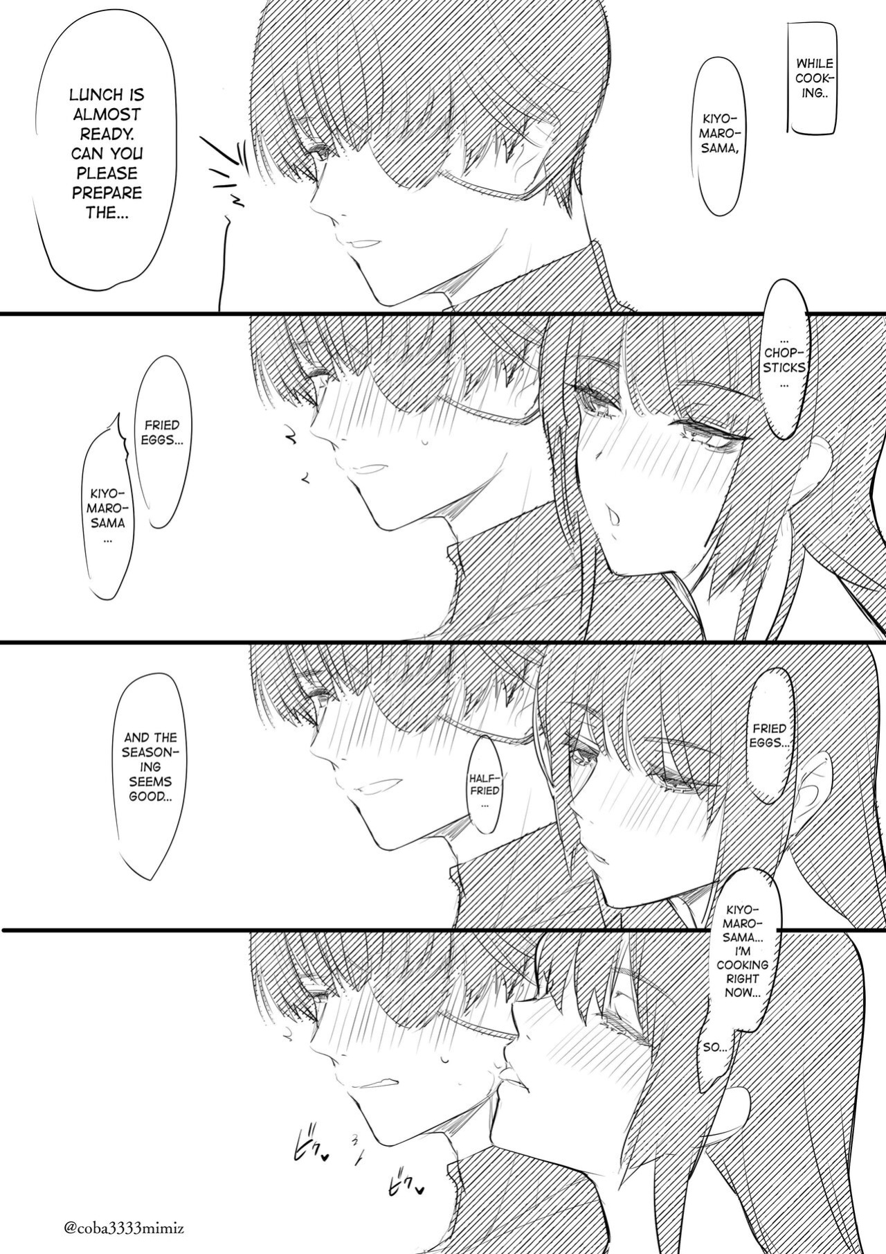 (Cobaco Mimiz) Kiyomaro-sama to Mogari (COMIC HOTMILK 2024-02)