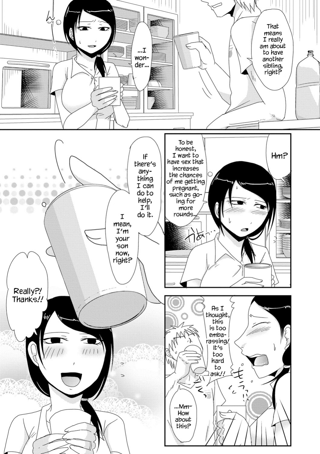 [Kurogane] Gibo no Shinkatsu Otetsudai | Helping with Stepmother's Impregnation Life (Cyberia Maniacs Kyousei Haramase Project Vol.3) [YxTL]