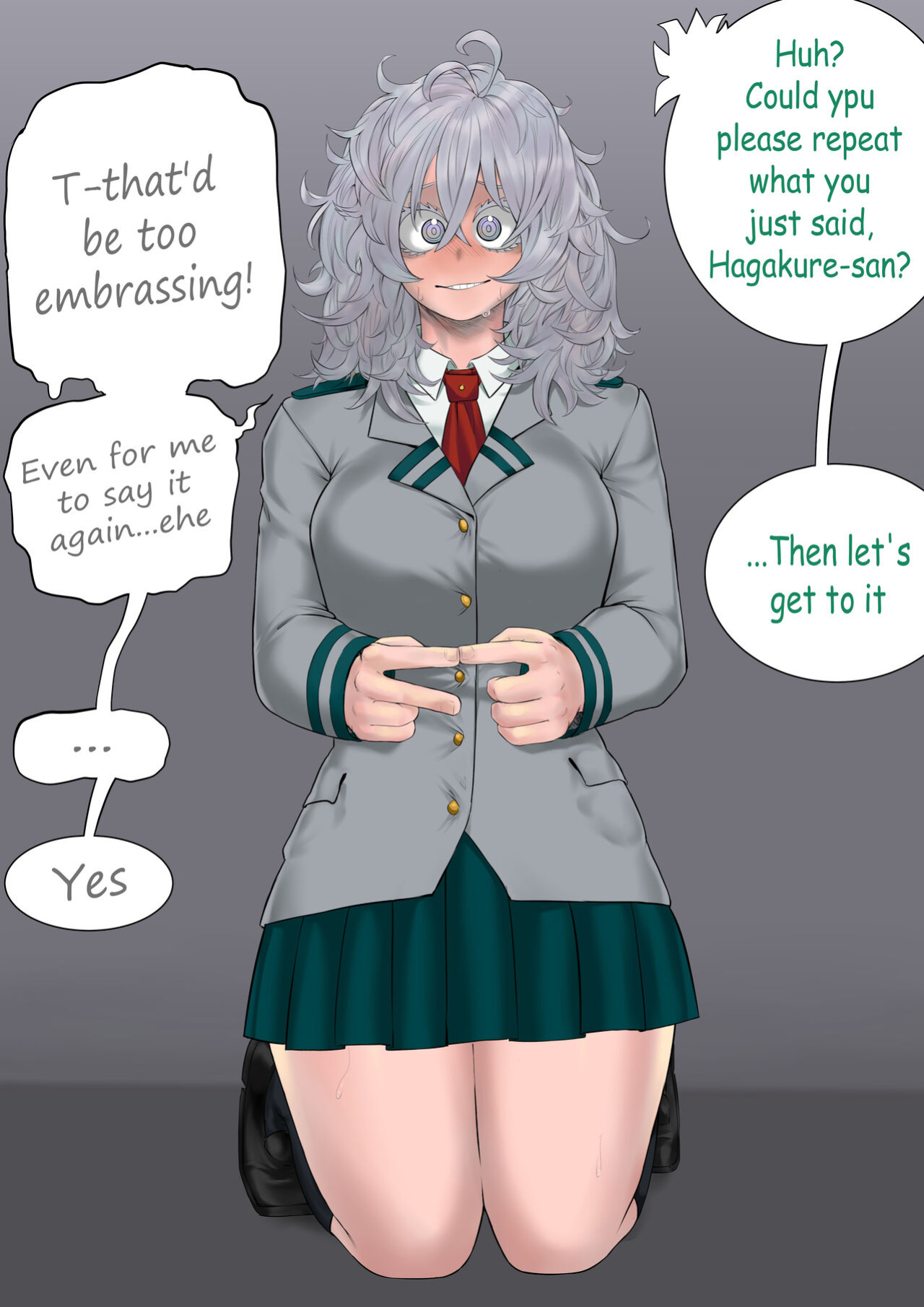 [Amano44] Toru Hagakure (My Hero Academia)