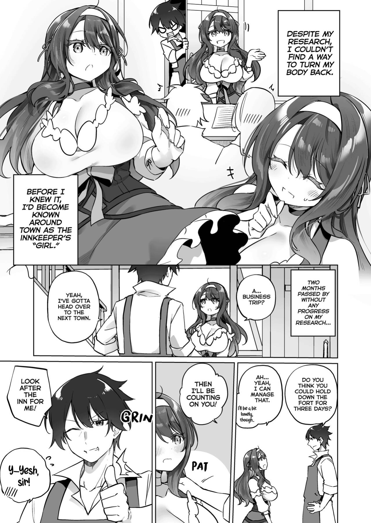 [Slime no Kanmuri (Kanmuri)] Yuusha Party no Kenja ♂ ga TS shite Shiawase ni Naru Hanashi | Hero party's wise sage ♂ TS finds happiness [MMAG Translations]