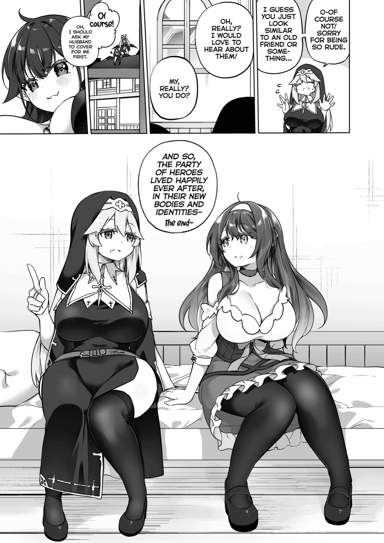 [Slime no Kanmuri (Kanmuri)] Yuusha Party no Kenja ♂ ga TS shite Shiawase ni Naru Hanashi | Hero party's wise sage ♂ TS finds happiness [MMAG Translations]