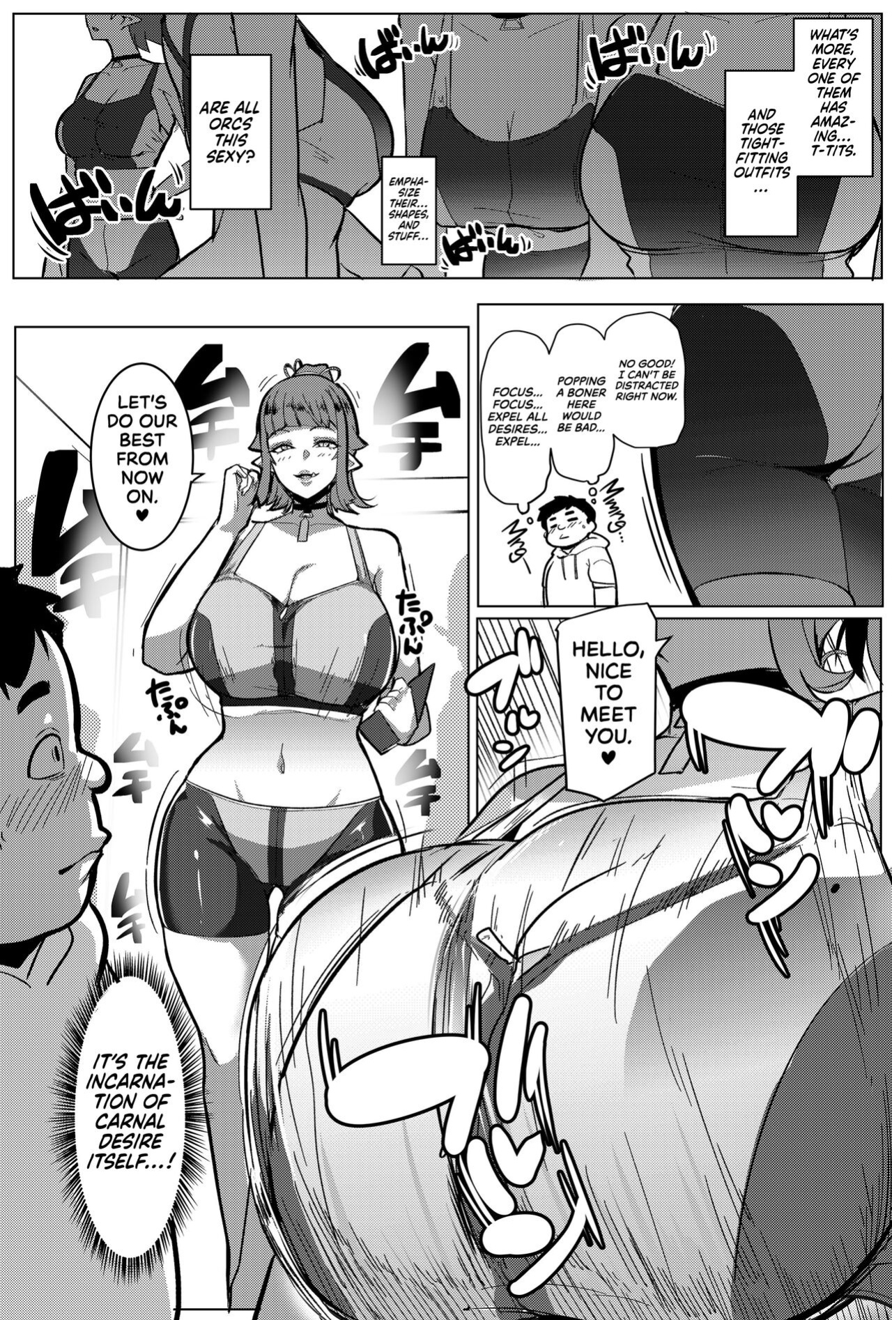 [Hitsuji Kikaku (Muneshiro)] Hahaue mo Mesu Orc 2 | The Mother is Also a Slutty Orc 2 {RedLantern}